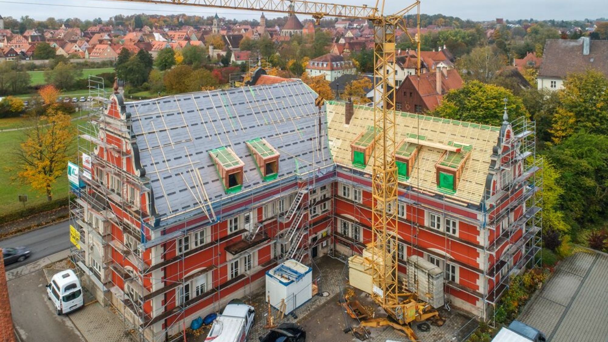 Umbau Amtsgericht Dinkelsbühl in Wohnhaus