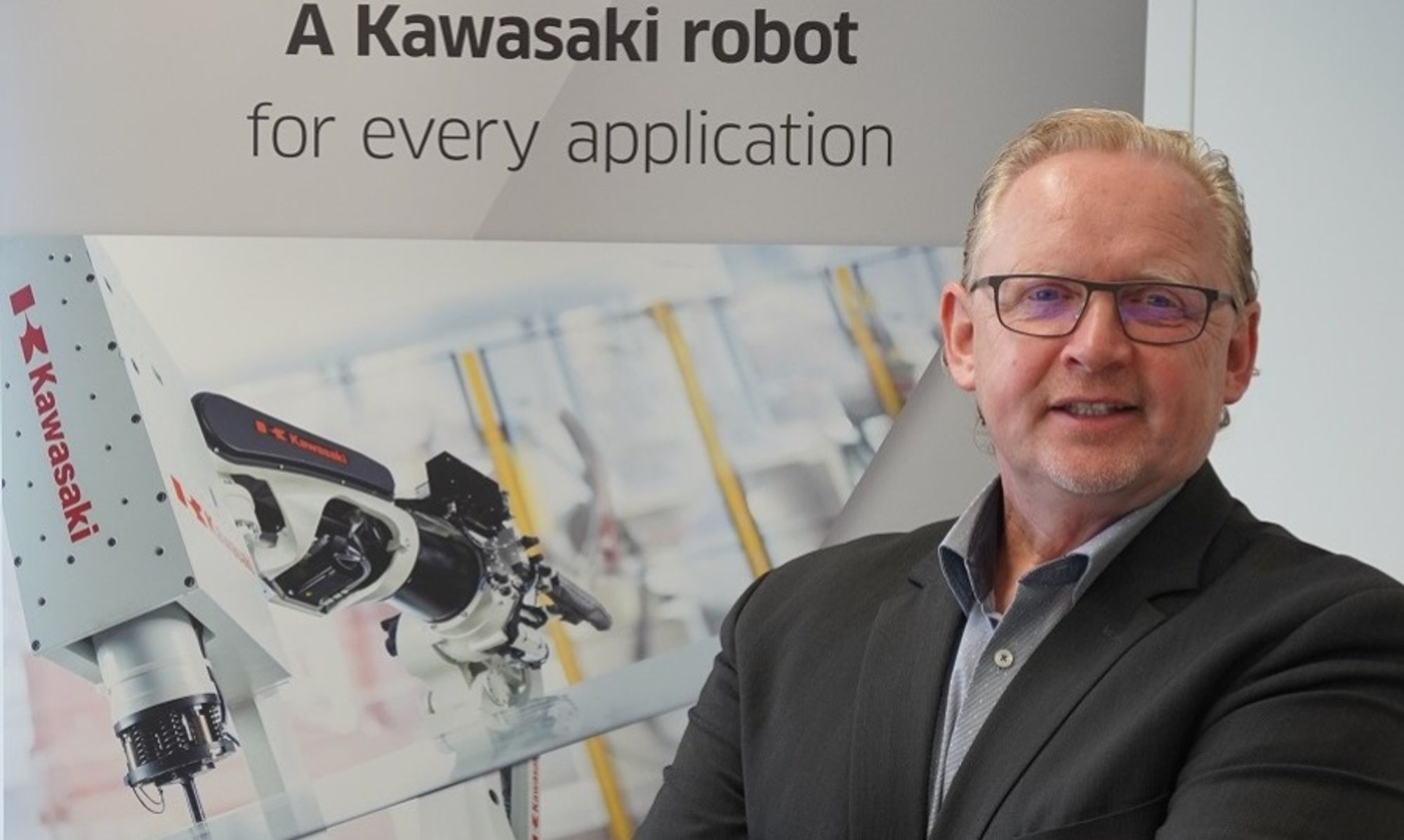 Carsten Stumpf, Vice President Kawasaki Robotics Germany