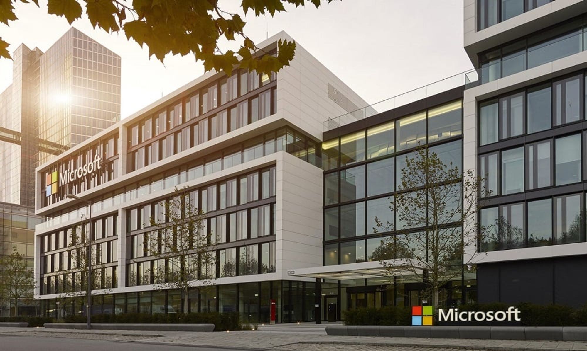 Microsoft building