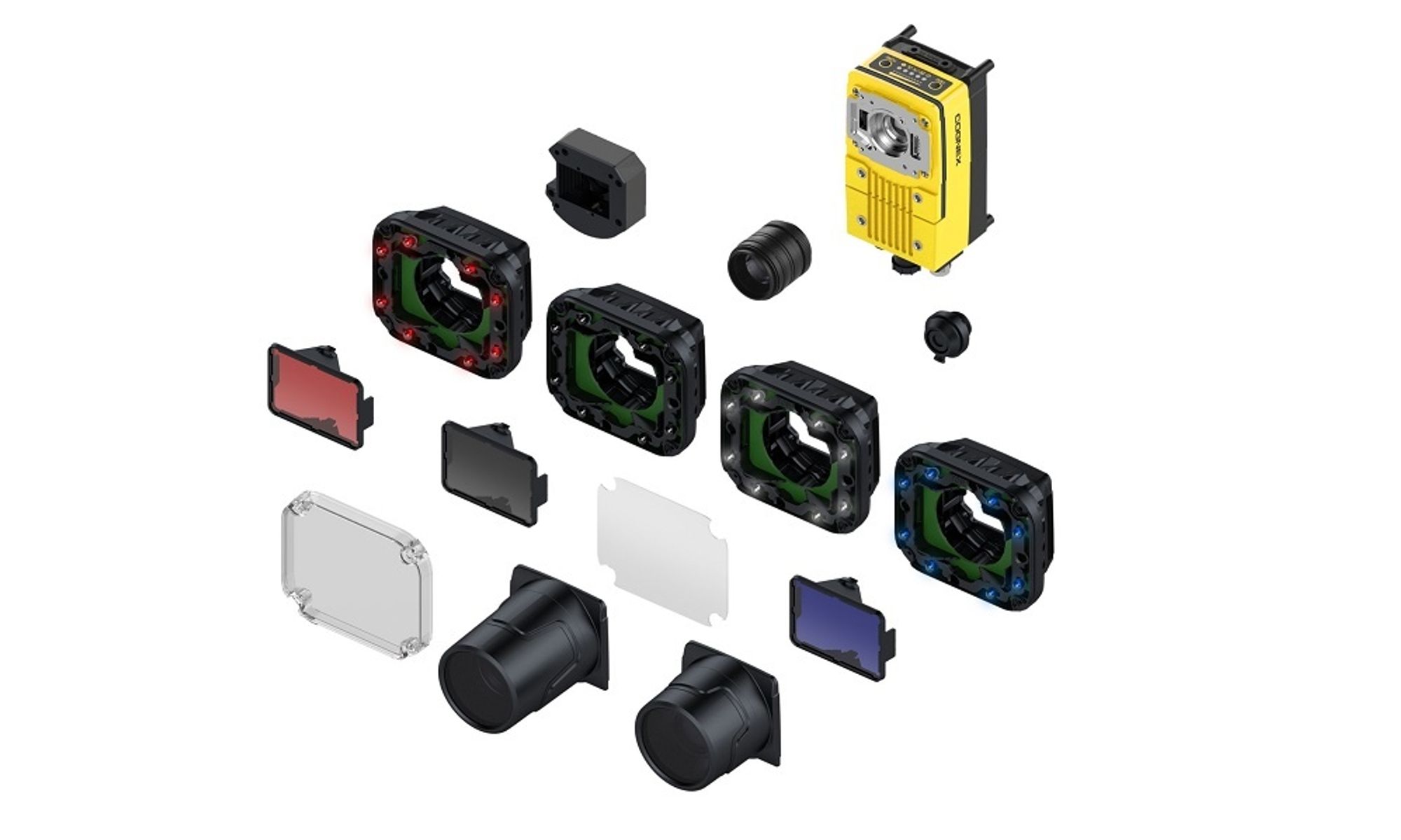 Beim Bildverarbeitungssystem In-Sight D900 von Cognex ist die Deep-Learning-Software ‚In-Sight ViDi‘ in eine Smart Kamera eingebettet. Dabei ist die Kamera ohne PC in der Linie installiert.