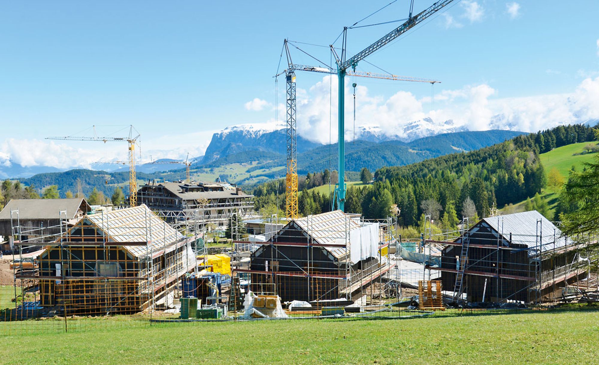  In 88 Tagen  Sanierungszeit rasant  
verwandelt (Foto: Lignoalp)