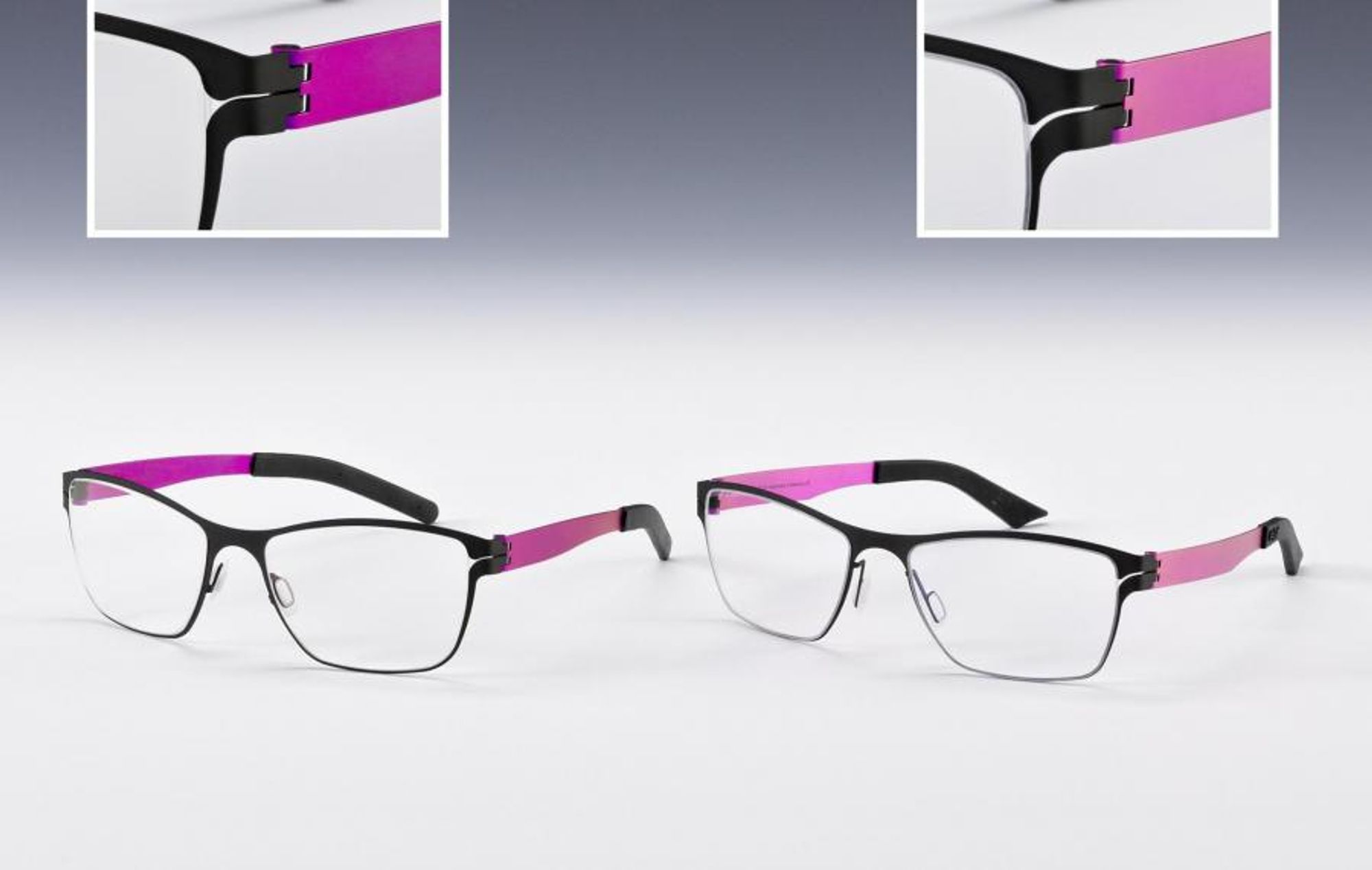Spectacle frame Arles by Meyer Brillenmanufaktur with fake on the right