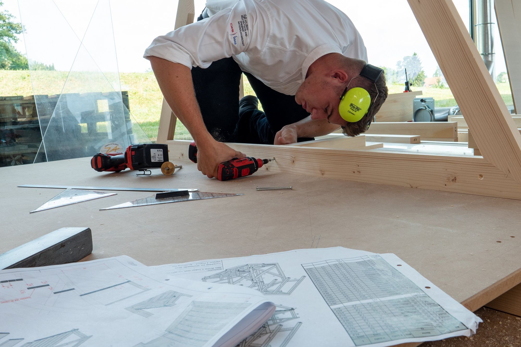 Im Training wird für den Ernstfall - die WorldSkills - jedes Detail beachtet