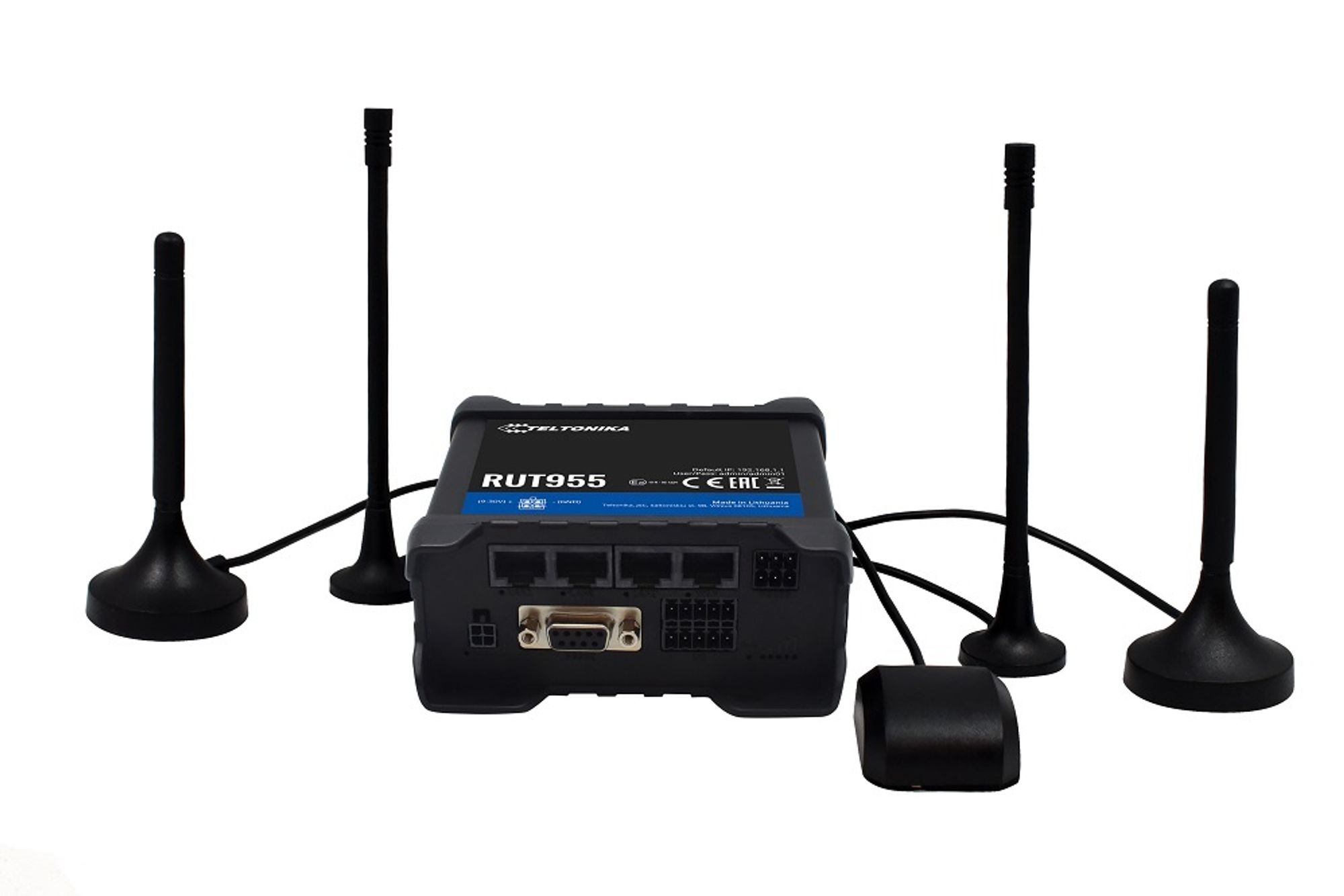 Unitronic presents the RUT955 dual SIM 4G/LTE and WiFi mobile router from Teltonika Networks.