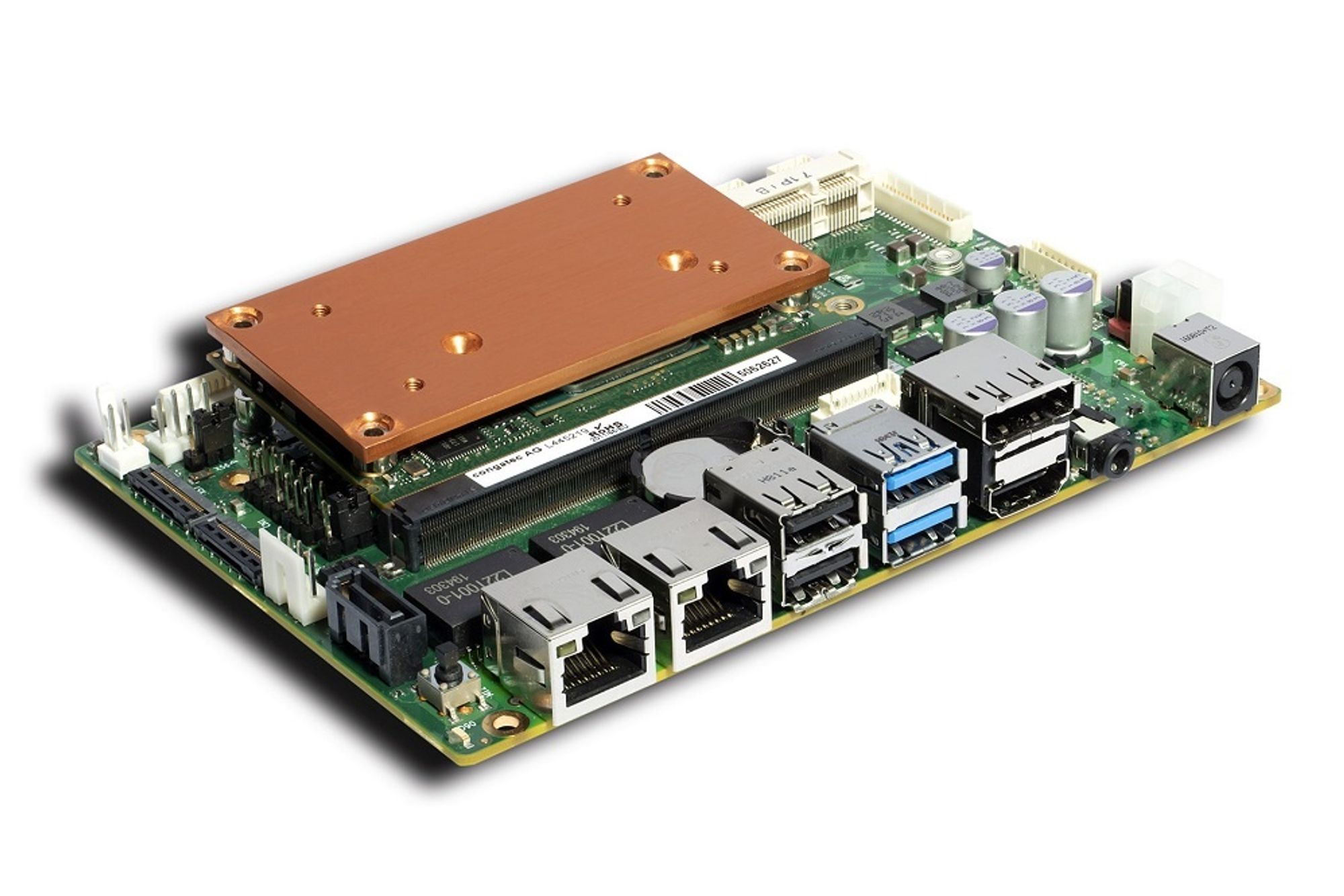 Congatec bringt das 3,5 Zoll große Carrierboard conga-SMC1/SMARC-x86 auf den Markt.