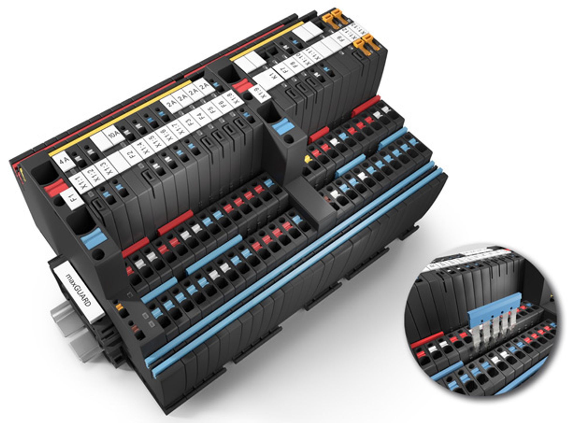 Maxguard for control current distribution from Weidmüller