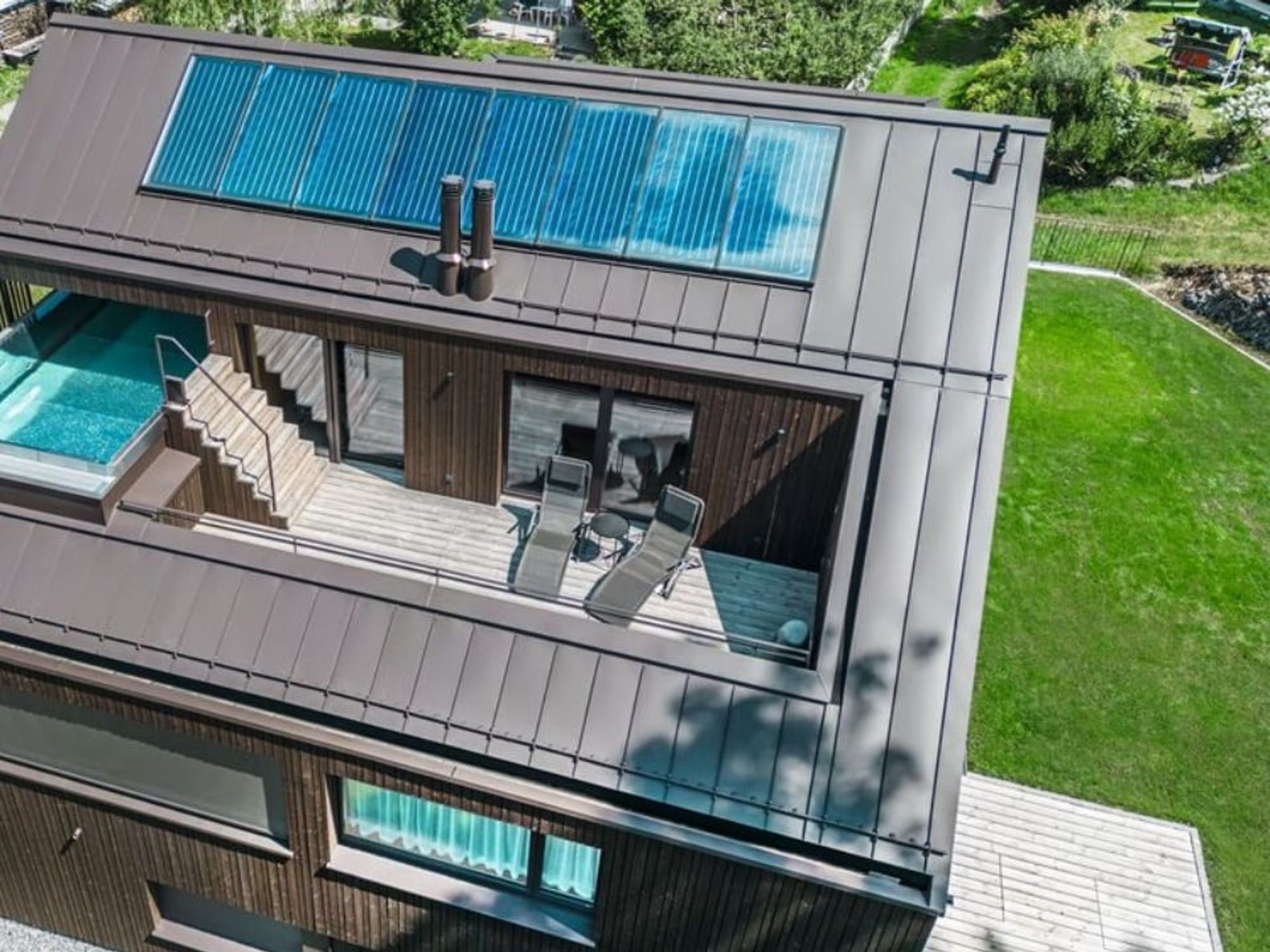 Haus in Übersaxen/Österreich mit Pool