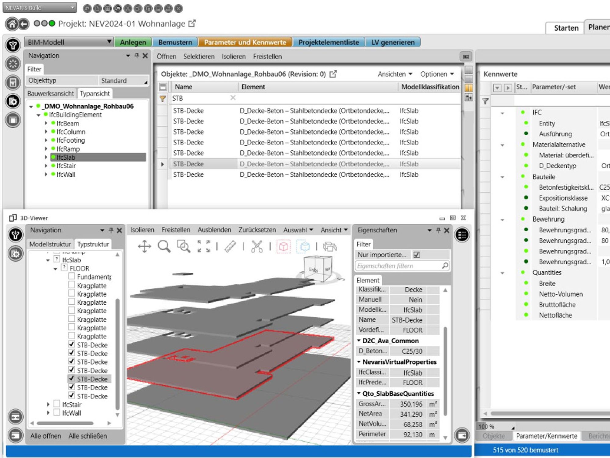BIM-Software Nevaris