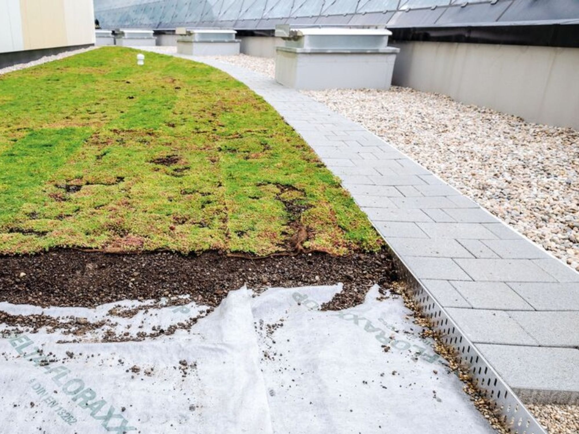 Eurovea City Grünflächen auf dem Dach