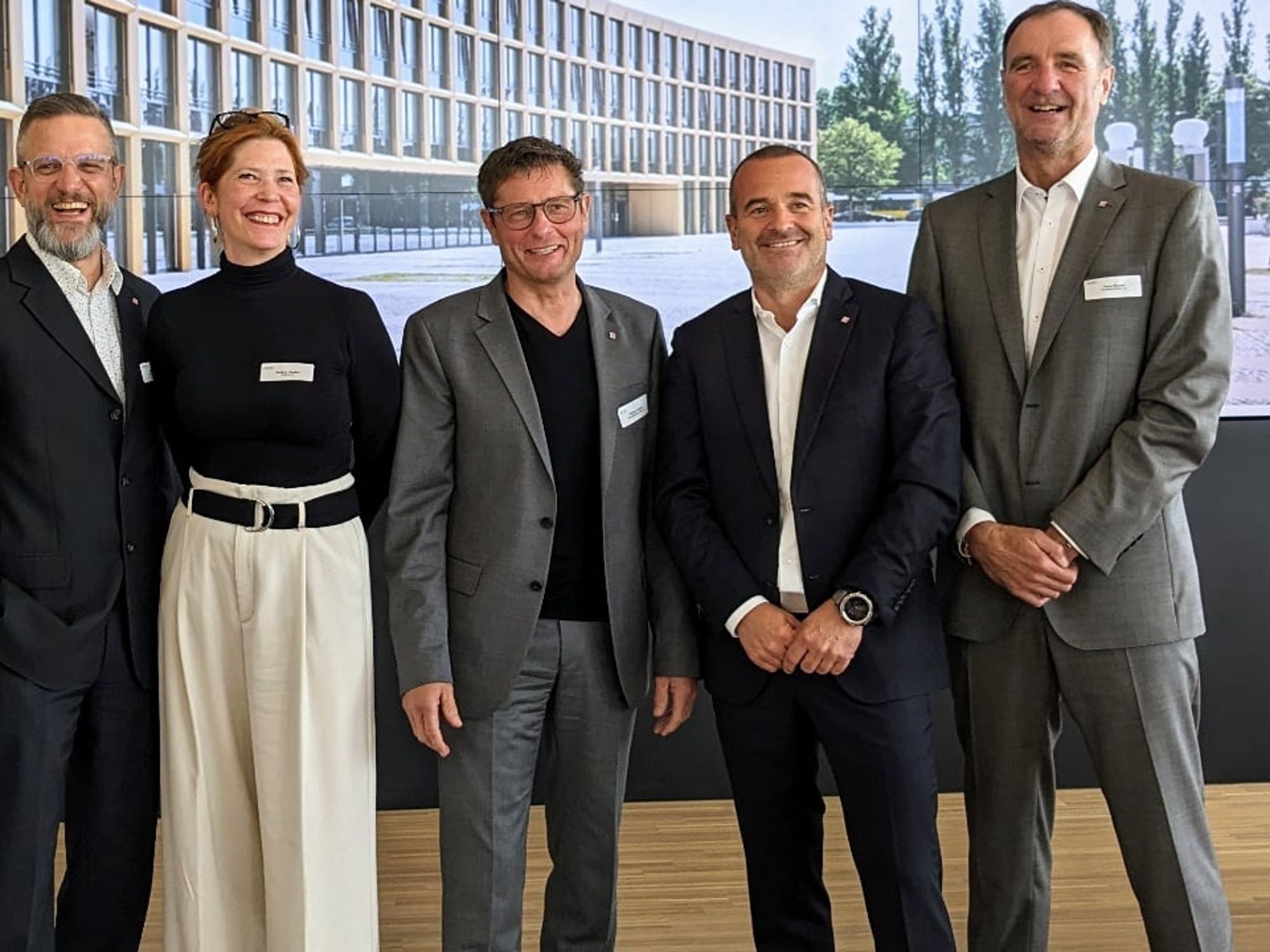 Vertreter von FVHF-Vorstand und Geschäftsstelle