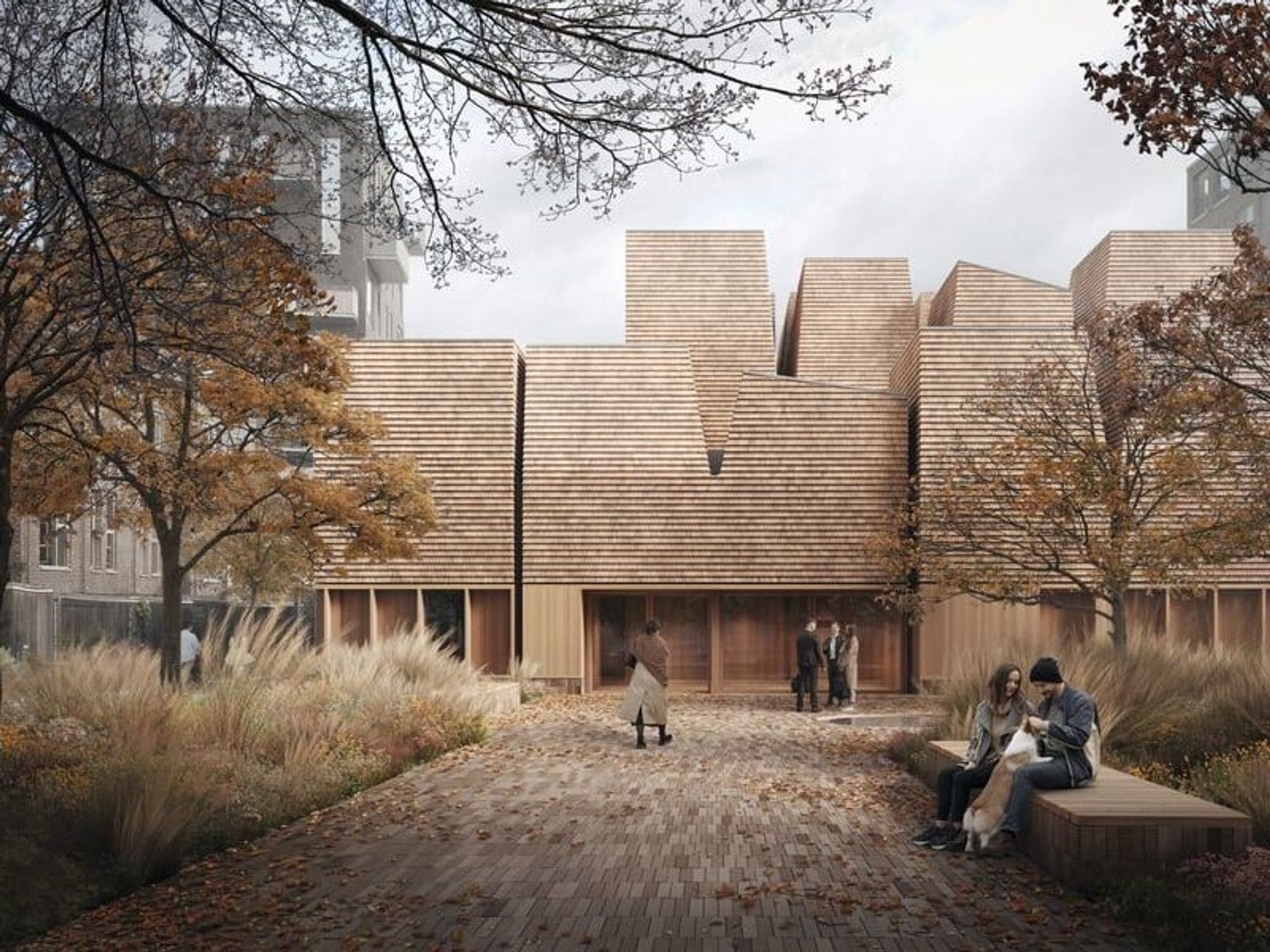 Neubau: Die Kirche, die gerne ein Wald wäre