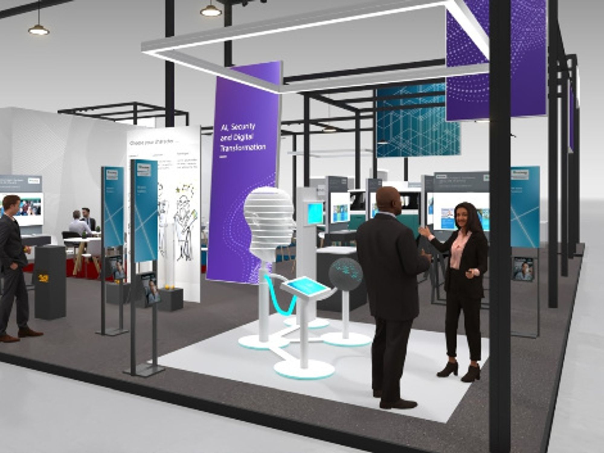 Fraunhofer Messestand Fraunhofer Messestand