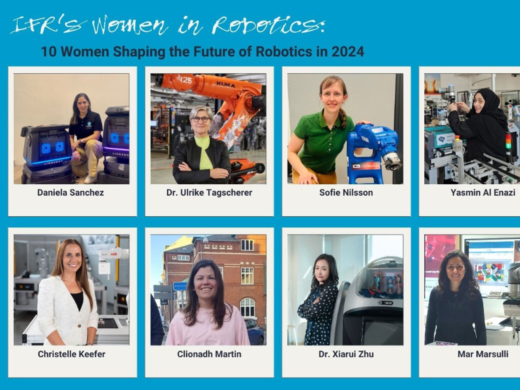 IFR´s Frauen in der Robotik IFR´s Frauen in der Robotik
