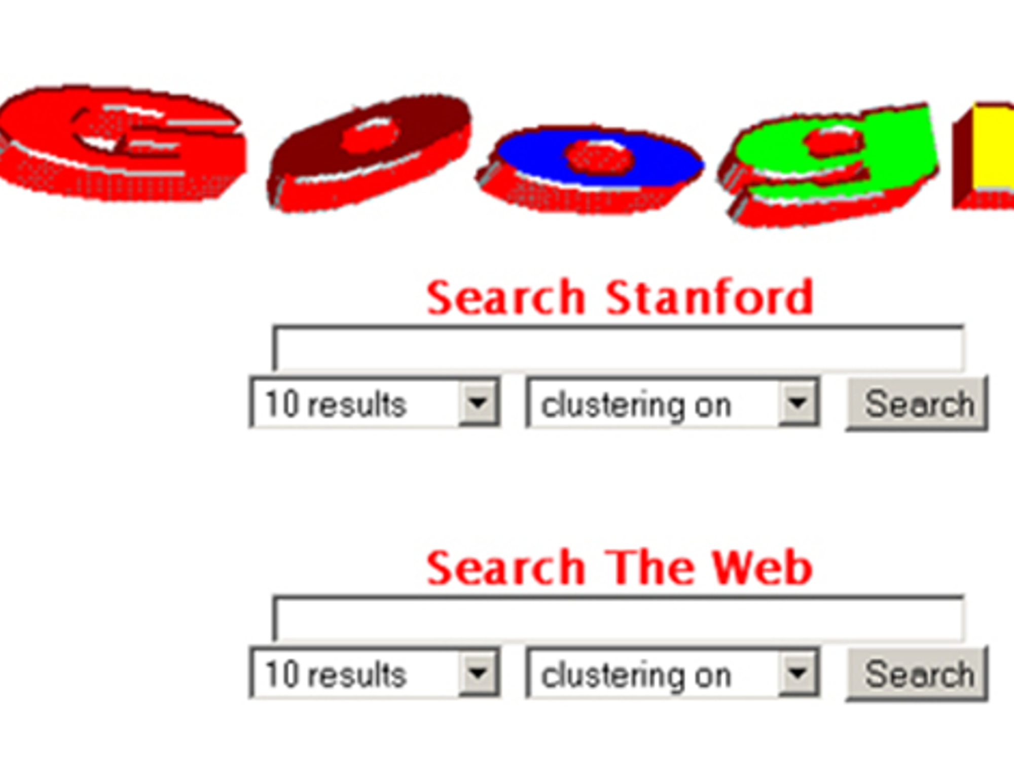 25 Jahre Google – Screenshot 25 Jahre Google – Screenshot