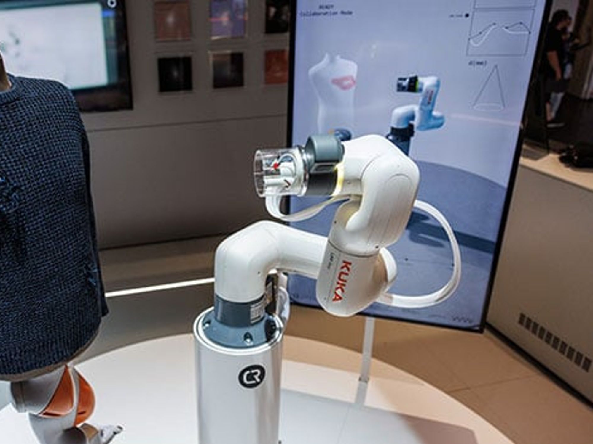 Robots in the textile industry