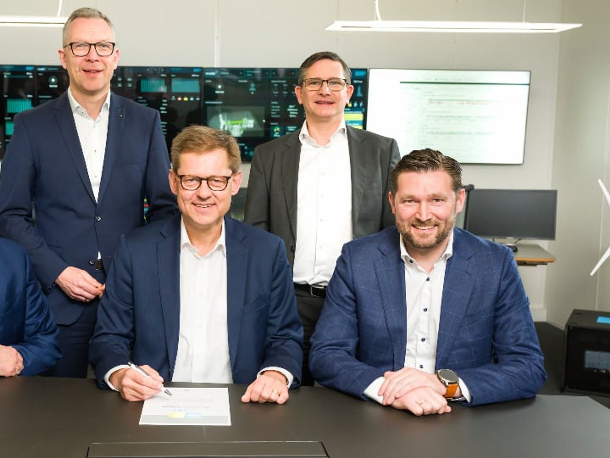 The takeover of Origo Solutions was officially sealed on January 31 in Kristiansand.