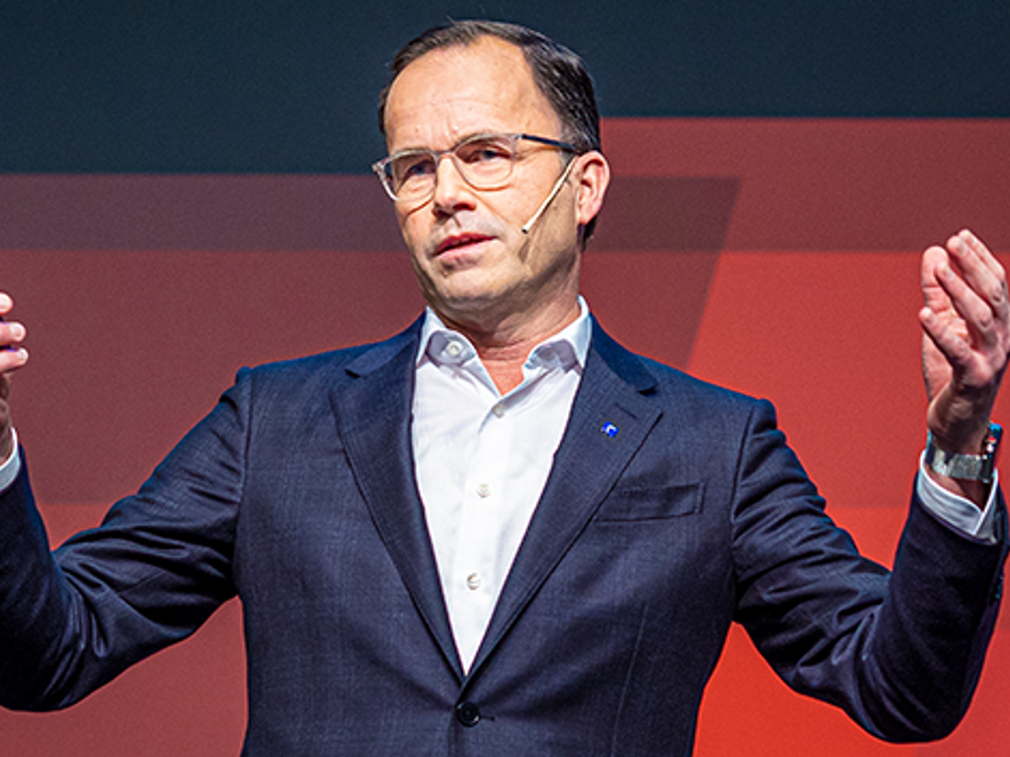Jochen Köckler, Vorstandsvorsitzender der Deutschen Messe AG Jochen Köckler, Vorstandsvorsitzender der Deutschen Messe AG
