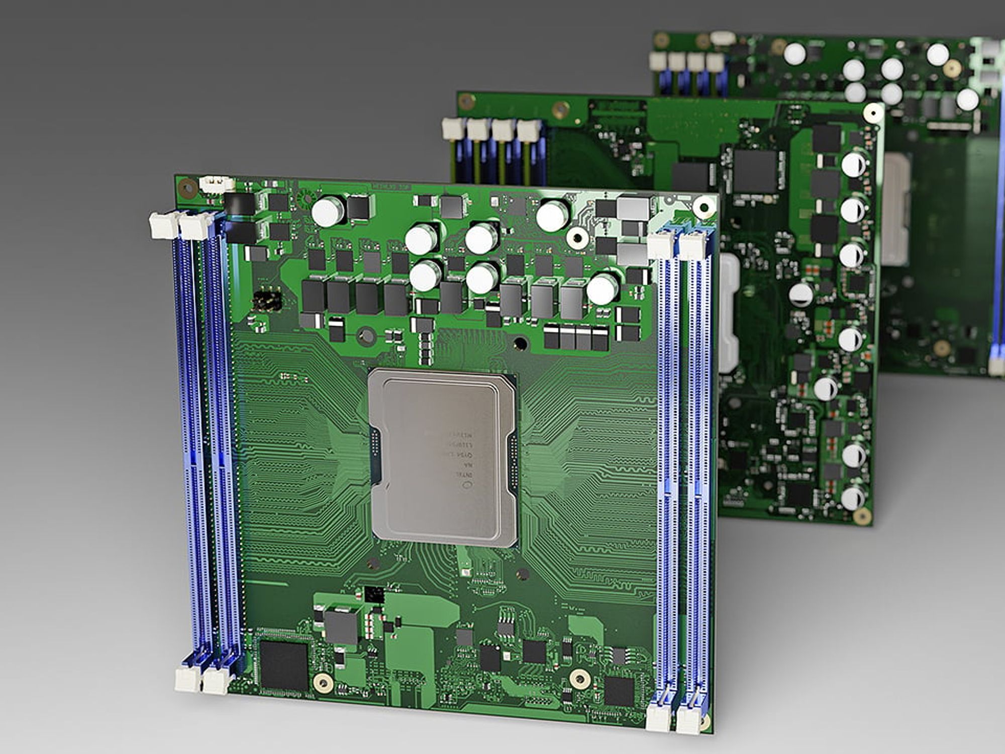 The COM-HPC Size D Server-on-Modules from Congatec with Intel Xeon D 2700 processors offer edge server performance with up to 20 cores and are aimed at workload-consolidated mixed-critical applications
