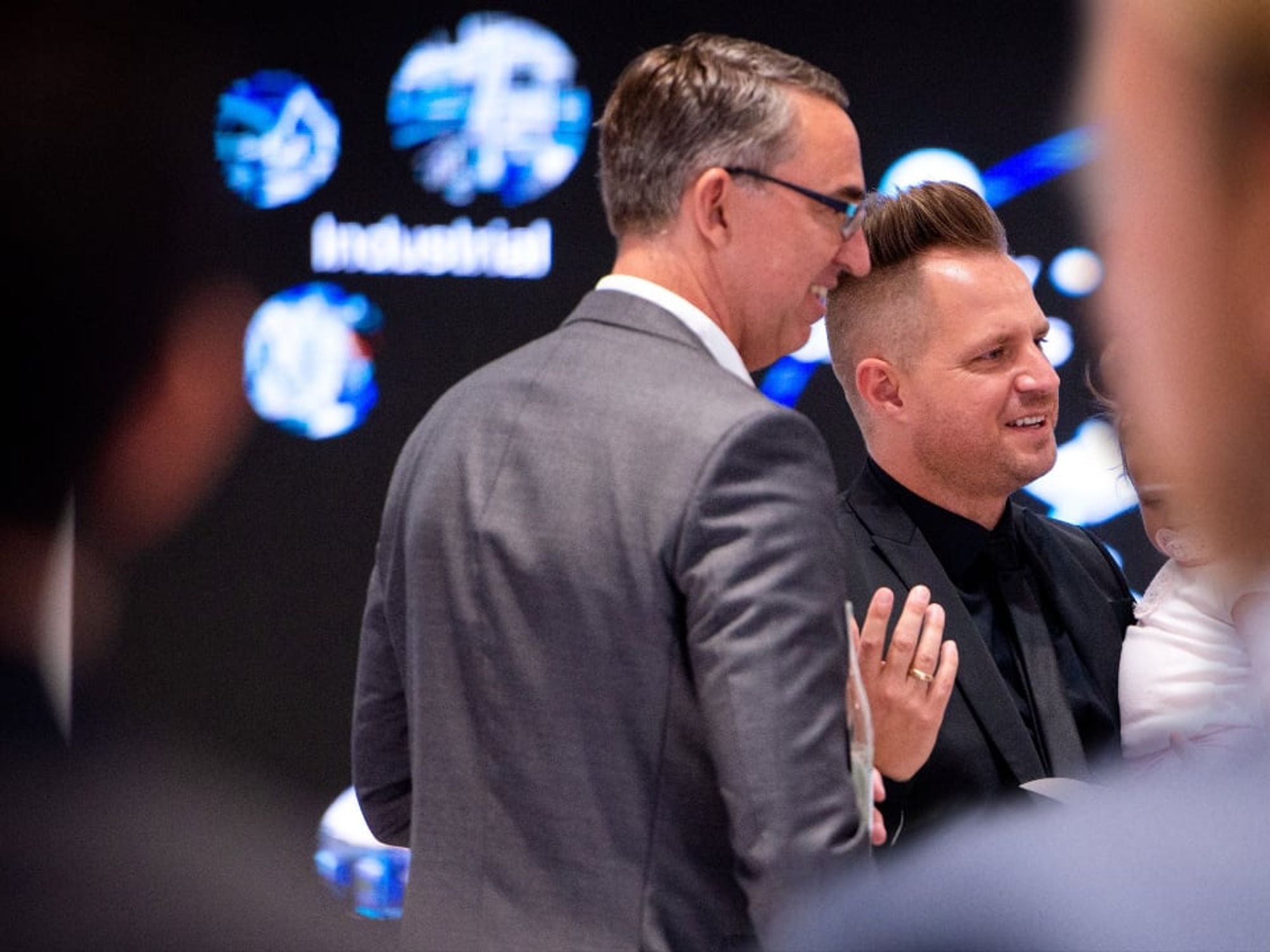 Till Reuter (with glasses), member of the board of Neura Robotics