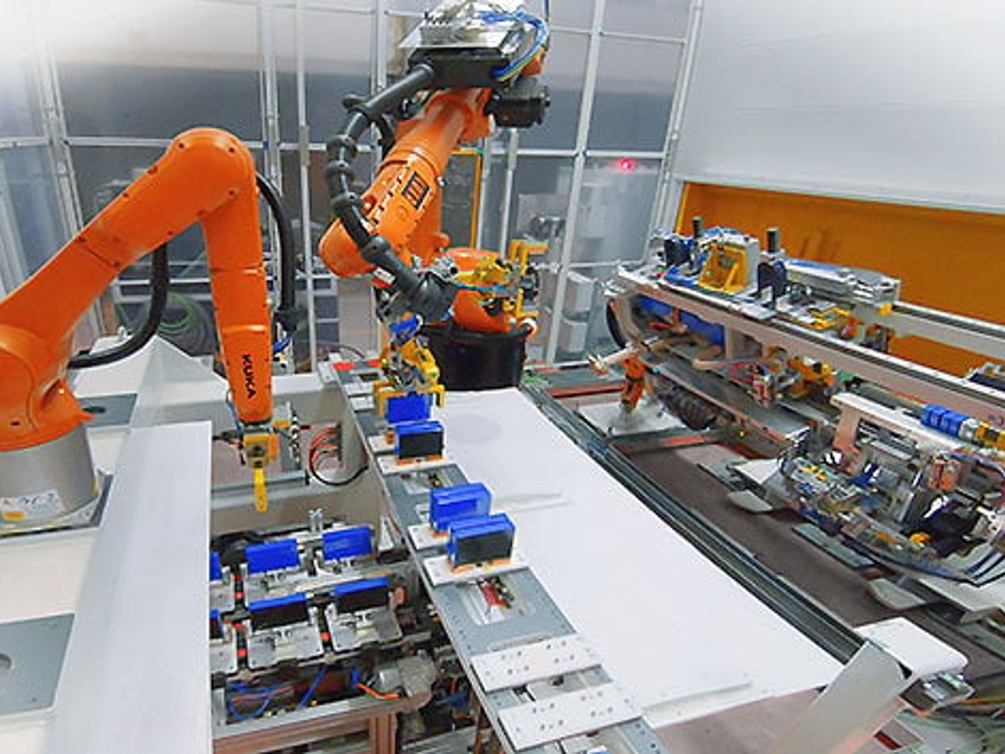 Battery_module_assembly_at_ElringKlinger Battery_module_assembly_at_ElringKlinger