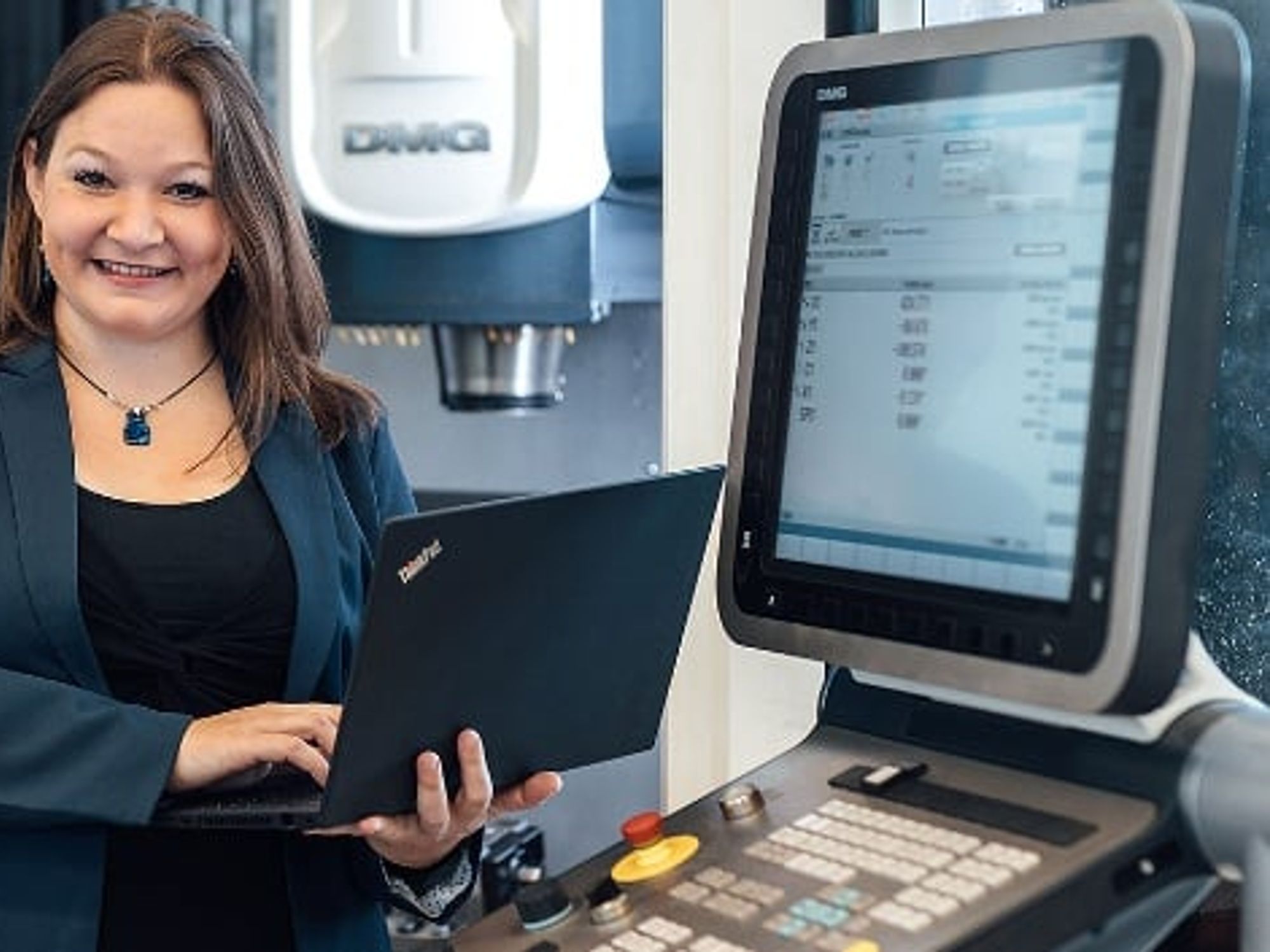 Prof. Dr. Doris Aschenbrenner enables flexible production at SMEs with the help of 5G technology.