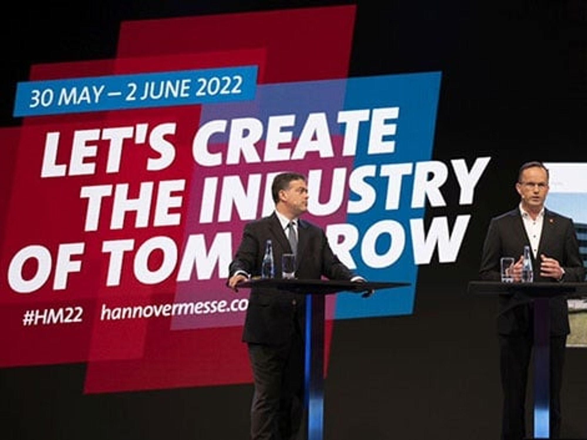 Abschlusspressekonferenz der Hannover Messe 2022 Abschlusspressekonferenz der Hannover Messe 2022