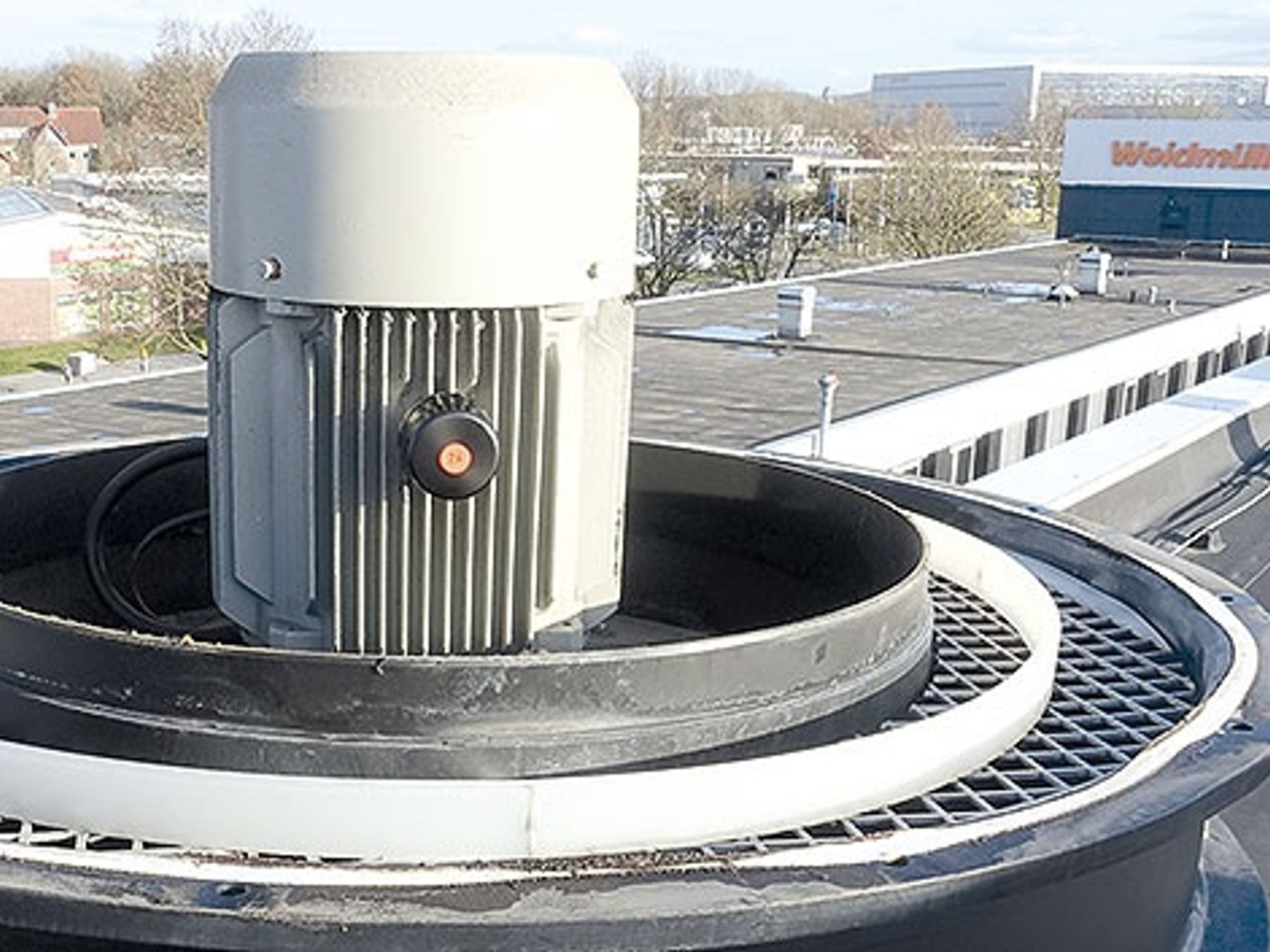 Belüftungsanlage bei Weidmüller Belüftungsanlage bei Weidmüller