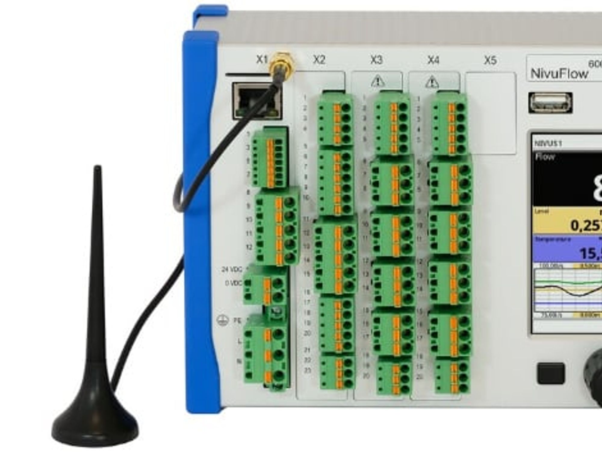 Nivus, NivuFlow-with-mobile-modem Nivus, NivuFlow-with-mobile-modem