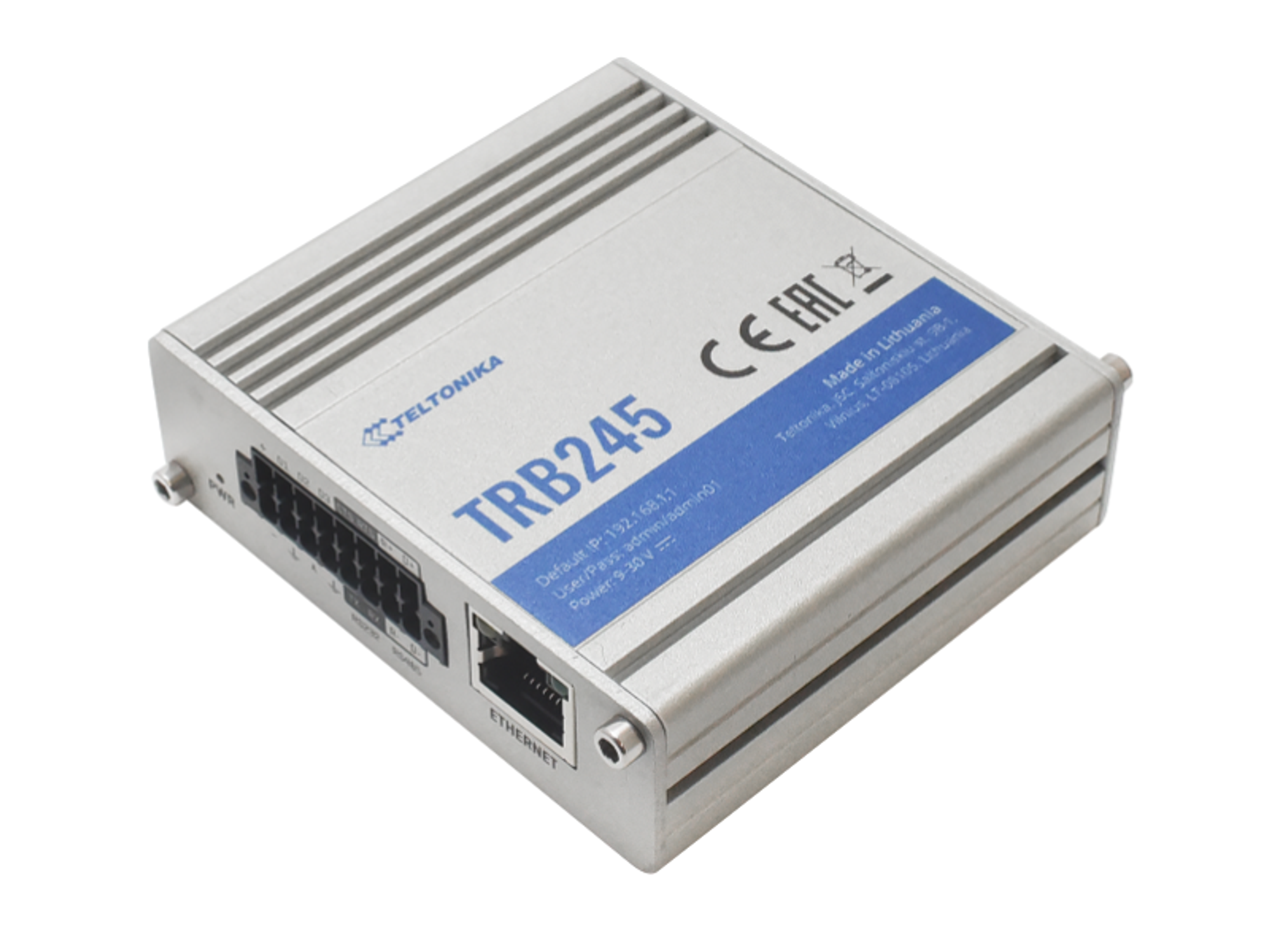 Unitronic übernimmt die Industrie-Gateways TRB 245 und TRB 255 von Teltonika Networks ins firmeninterne ‚Sensor2Cloud‘-Portfolio. Das TRB 245 ist ein kleines industrielles LTE-Cat-4-Gateway mit einer Vielzahl von Eingangs-/Ausgangs-, seriellen und Et Unitronic übernimmt die Industrie-Gateways TRB 245 und TRB 255 von Teltonika Networks ins firmeninterne ‚Sensor2Cloud‘-Portfolio. Das TRB 245 ist ein kleines industrielles LTE-Cat-4-Gateway mit einer Vielzahl von Eingangs-/Ausgangs-, seriellen und Et