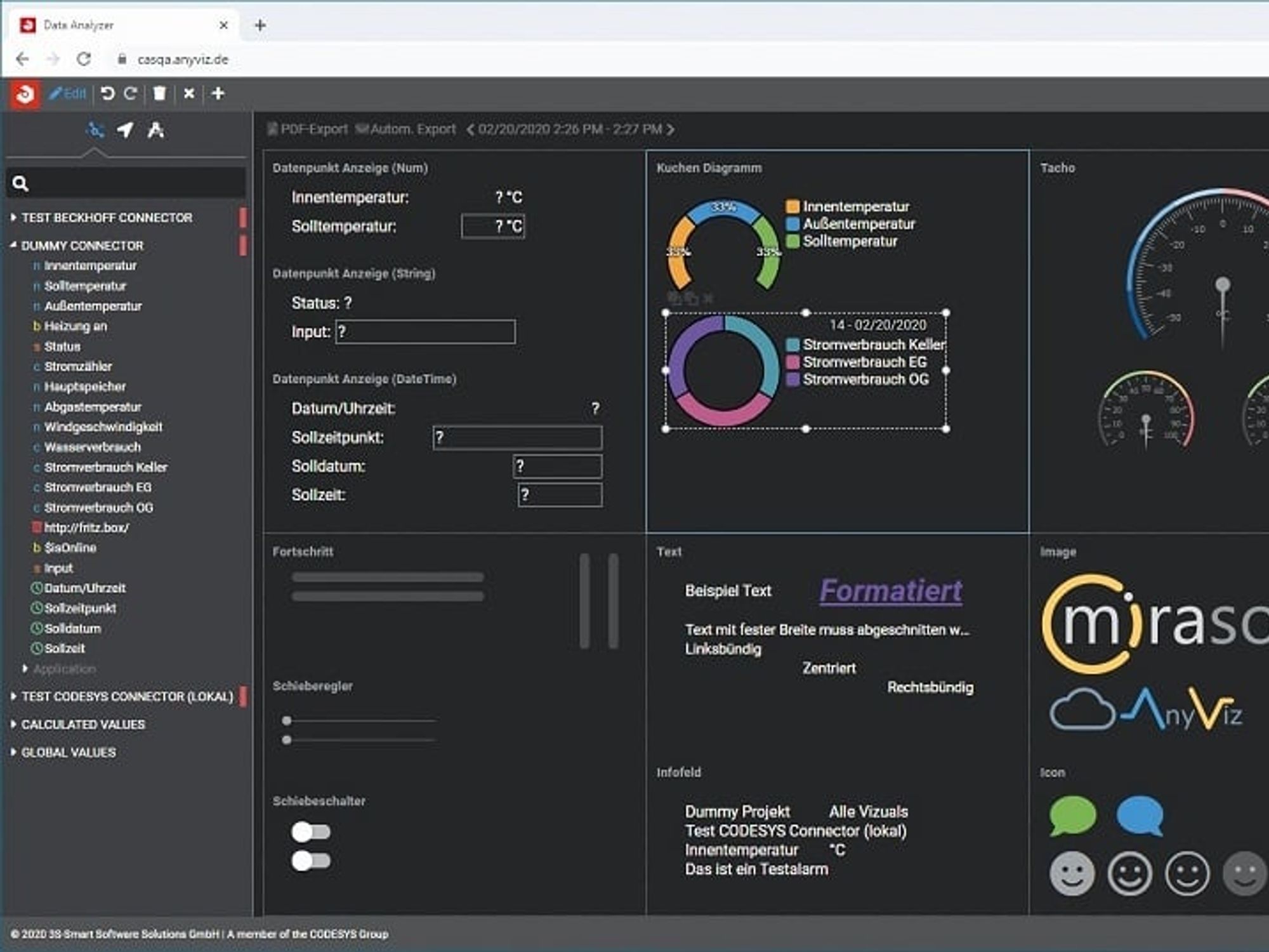Von Datenanalyse bis OPC UA PubSub Von Datenanalyse bis OPC UA PubSub