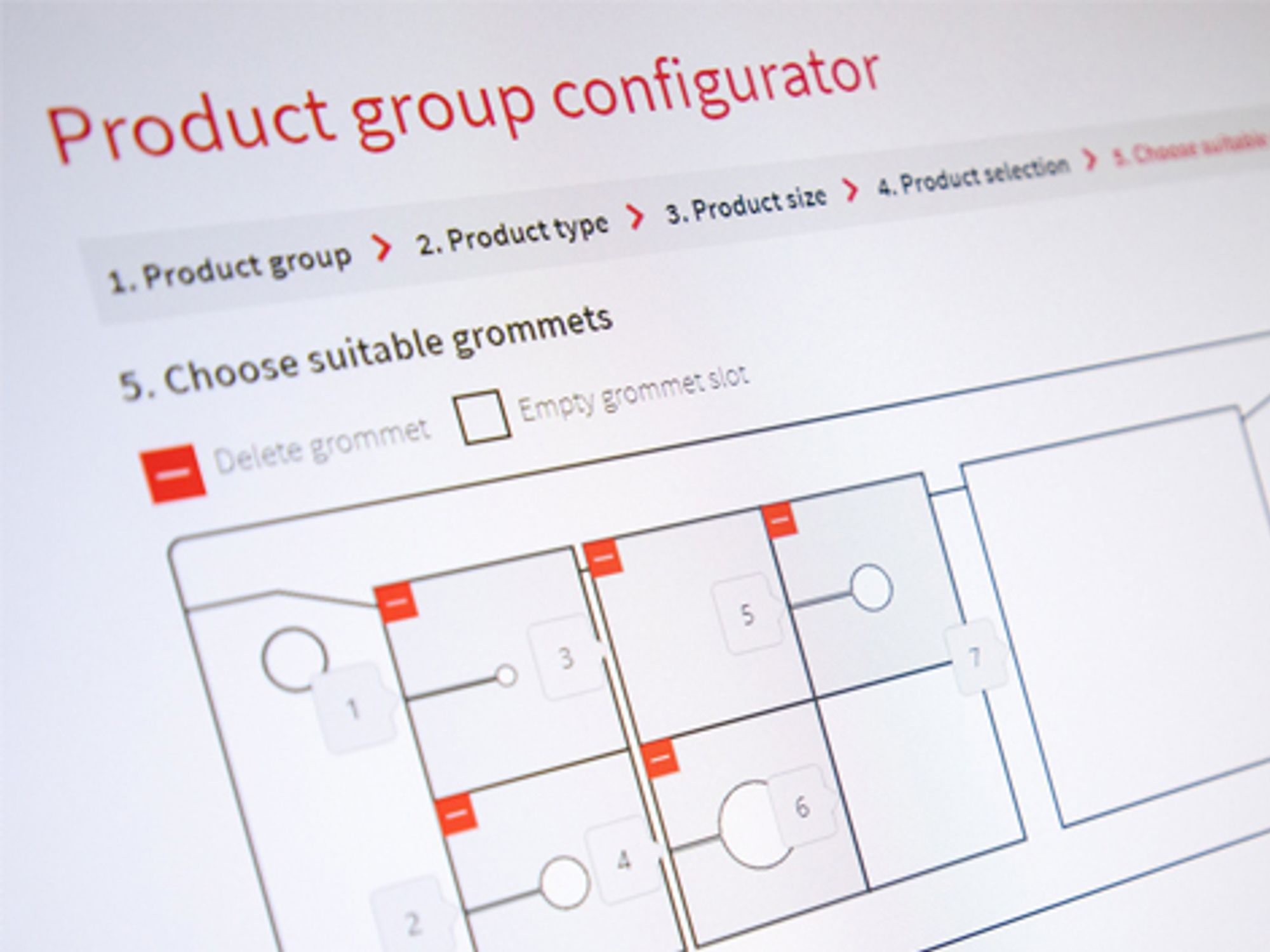 Product Group Configurator von Icotek