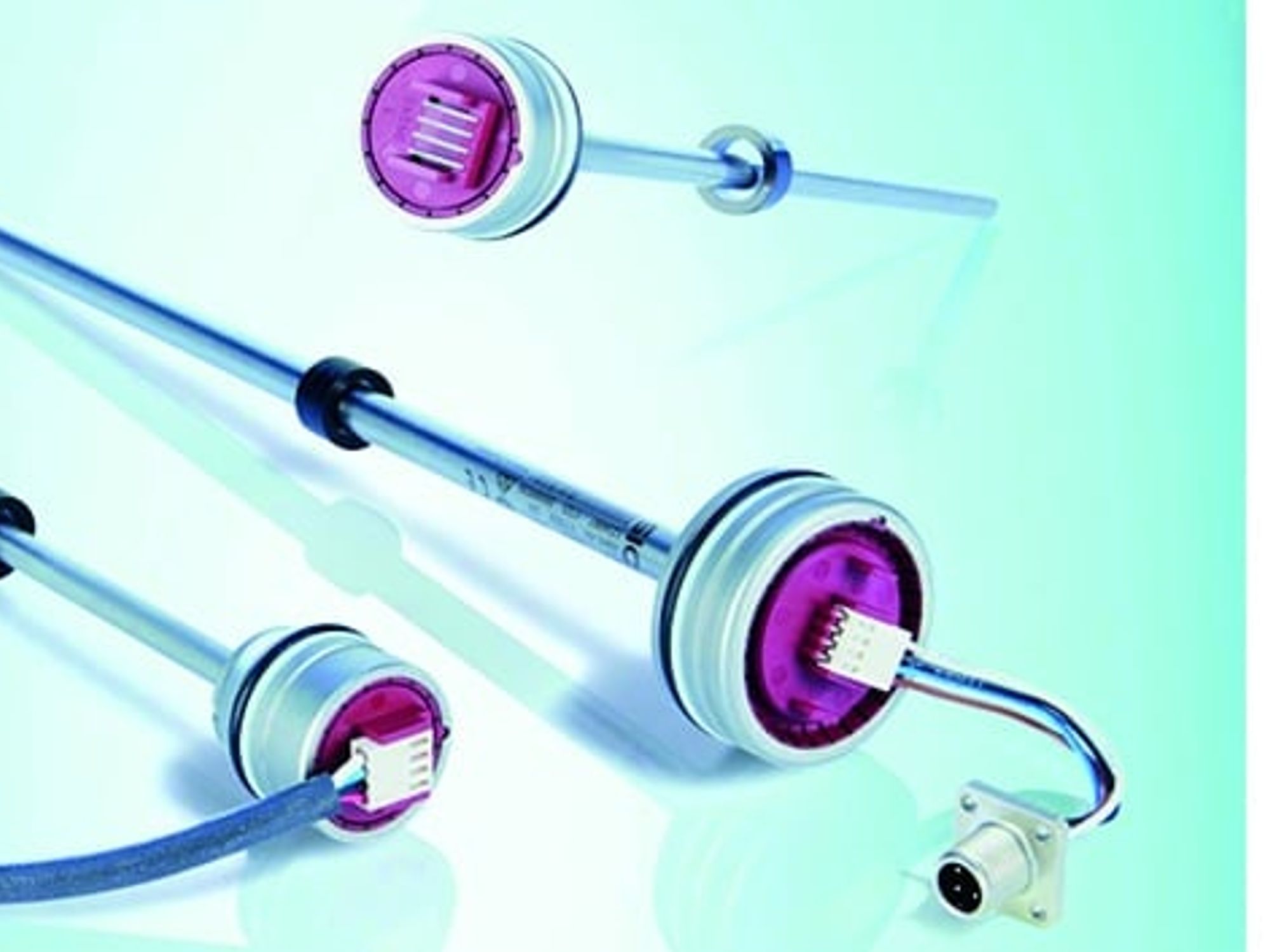 Photo of the linear encoder