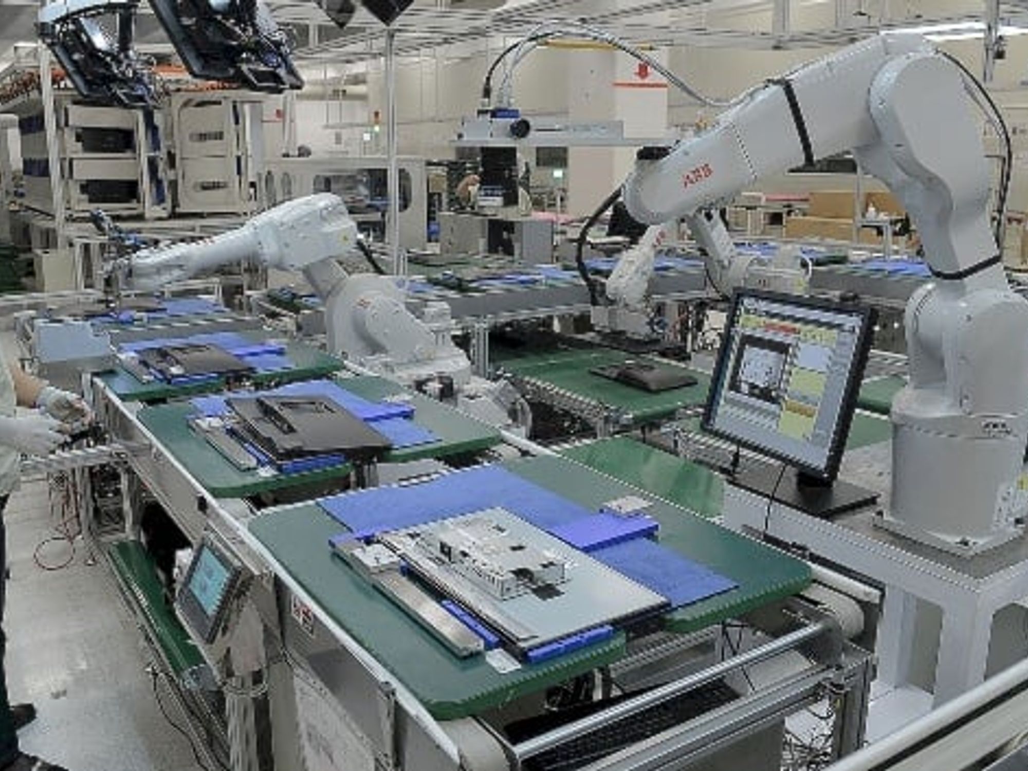 Robots in electronics assembly