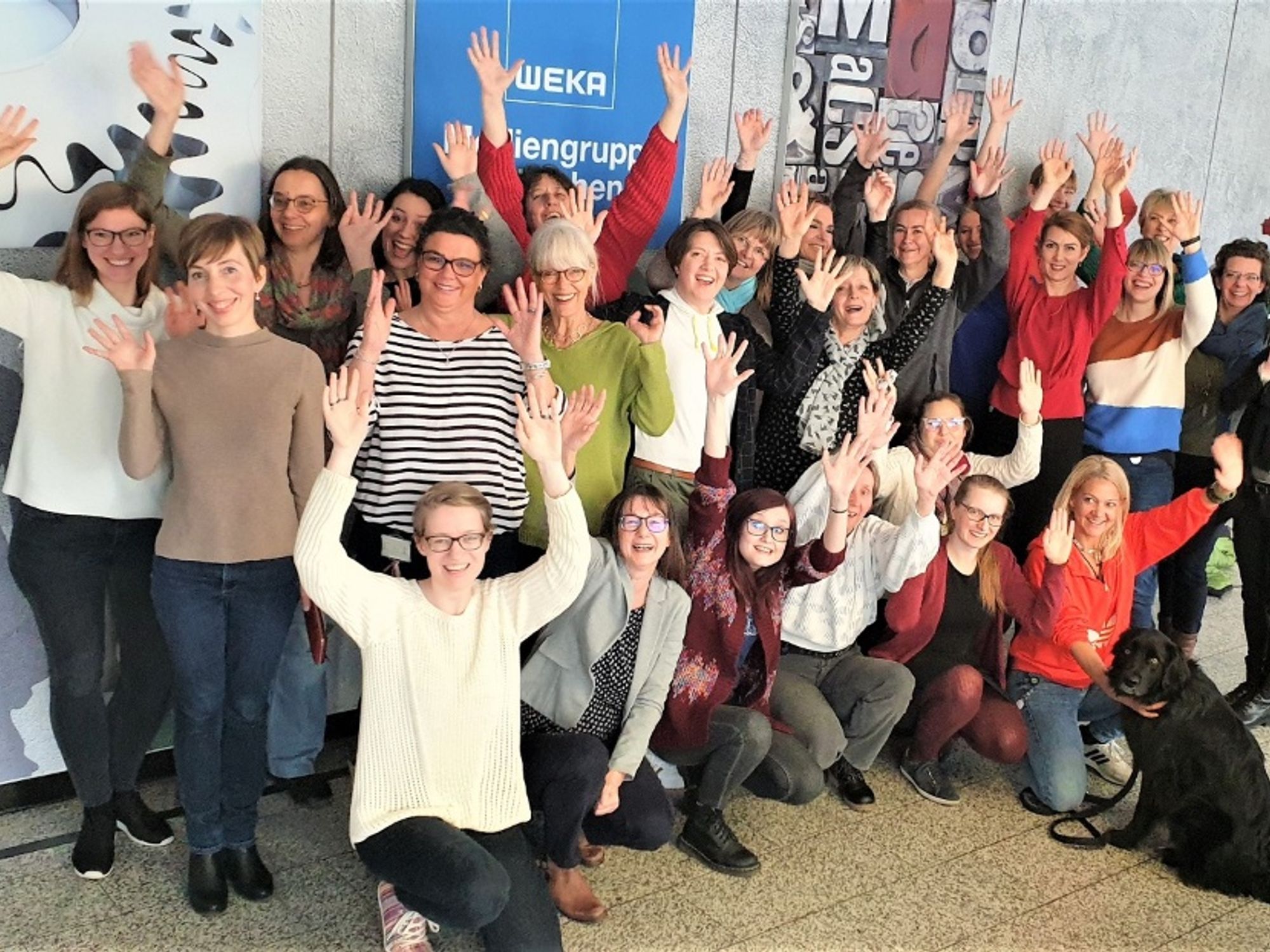 Colleagues from WEKA Fachmedien celebrate International Women's Day 2020