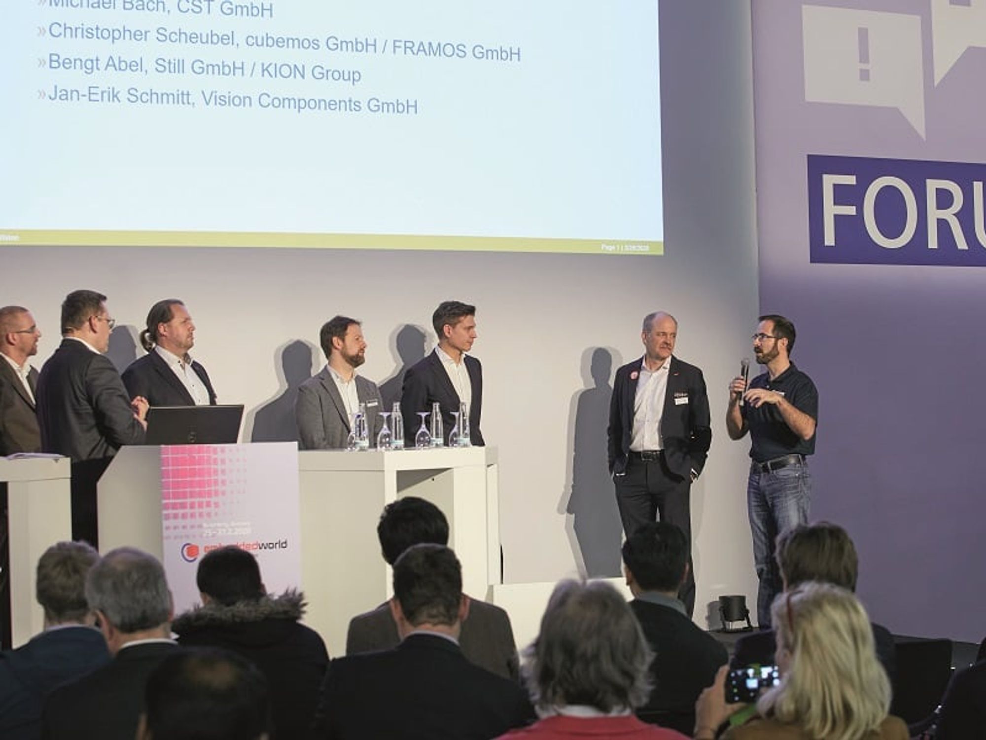 Falling prices and rising performance - the perfect basis for embedded vision technology. Six experts discussed this and more during Embedded World 2020 at the panel discussion 'Embedded Vision everywhere? ' organized by the VDMA specialist department Ma