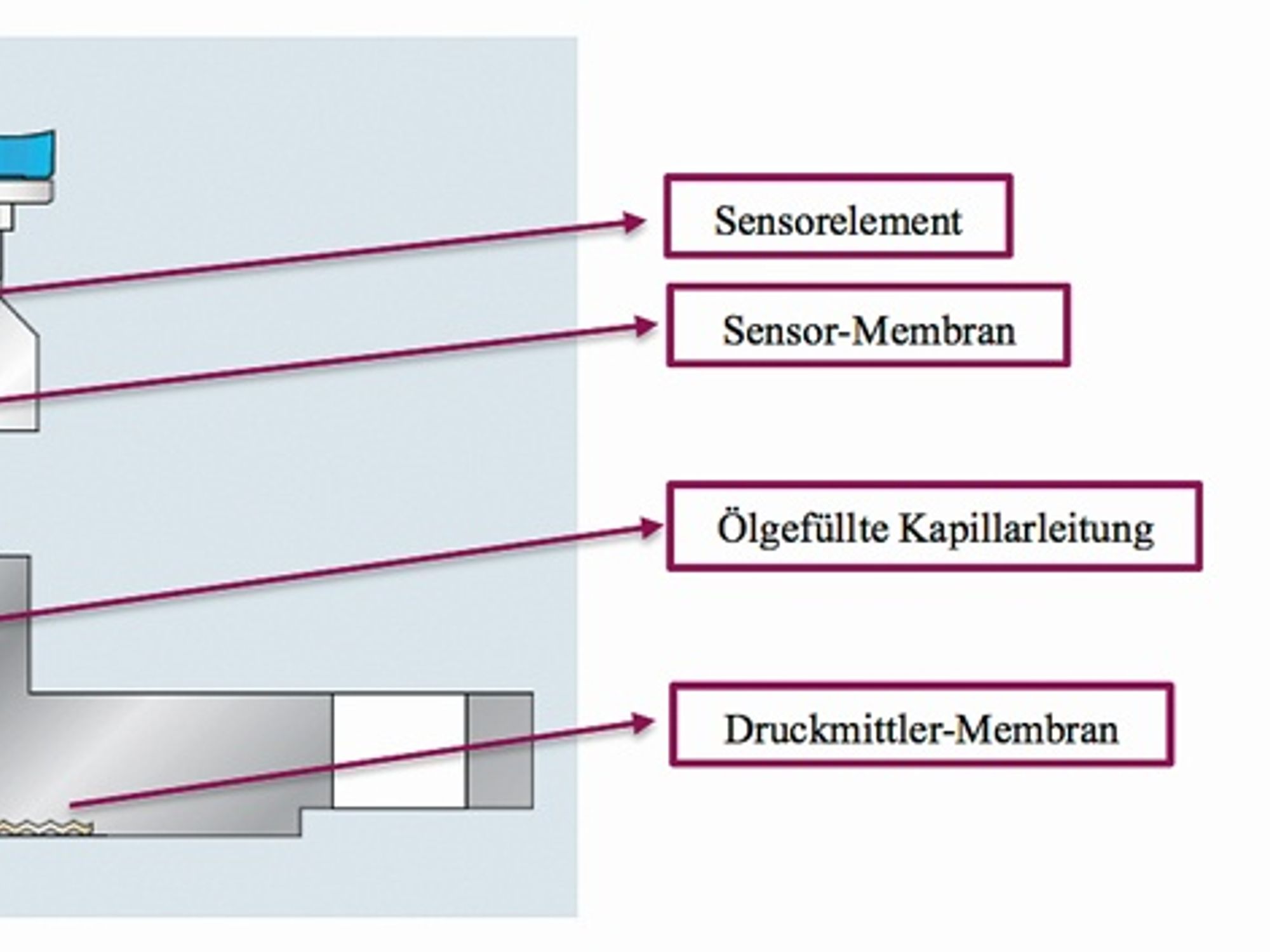 3_Druckmittler-Systems mit Flansch-Anschluss