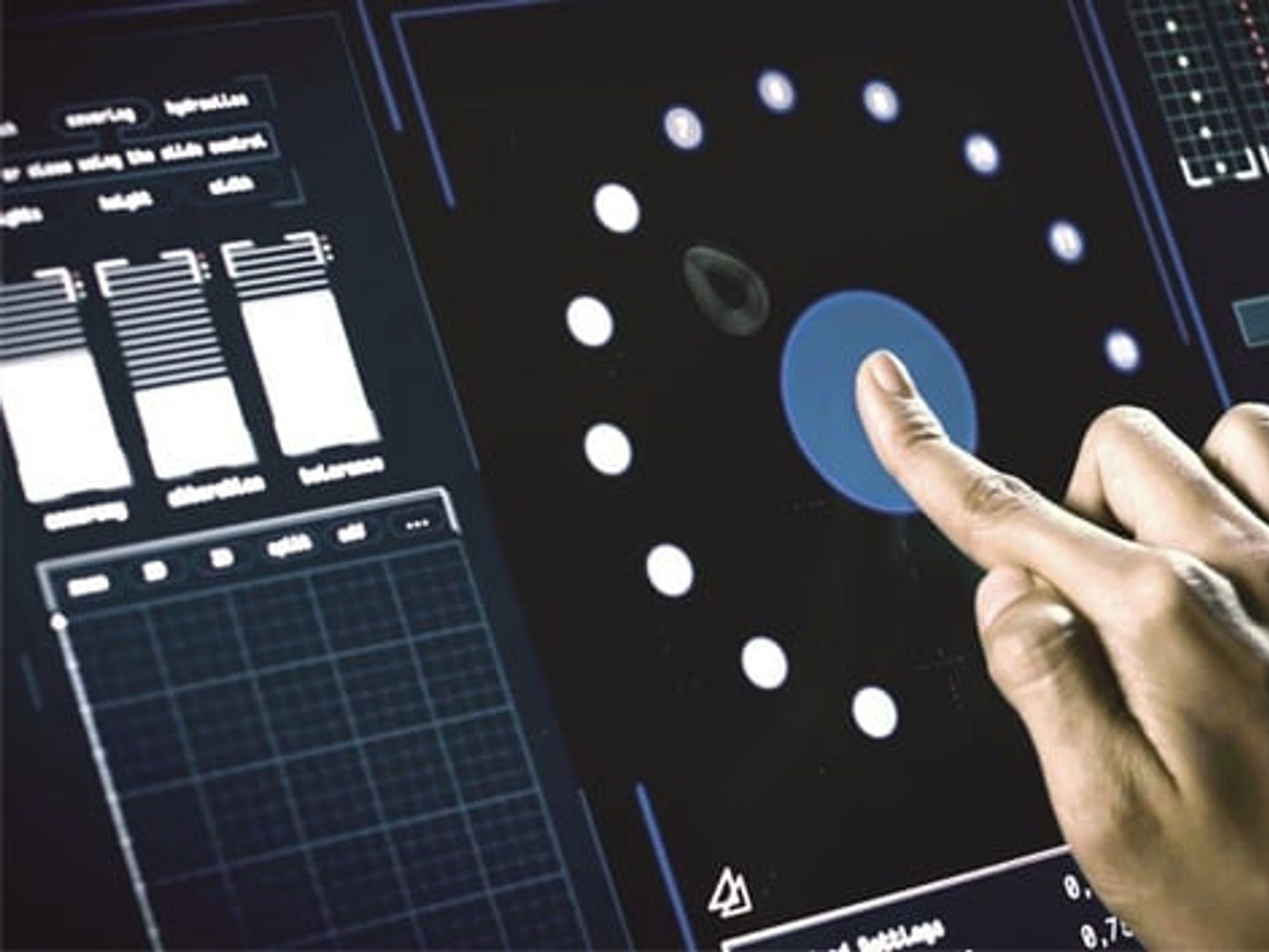 Glasscape touchscreens from Rafi