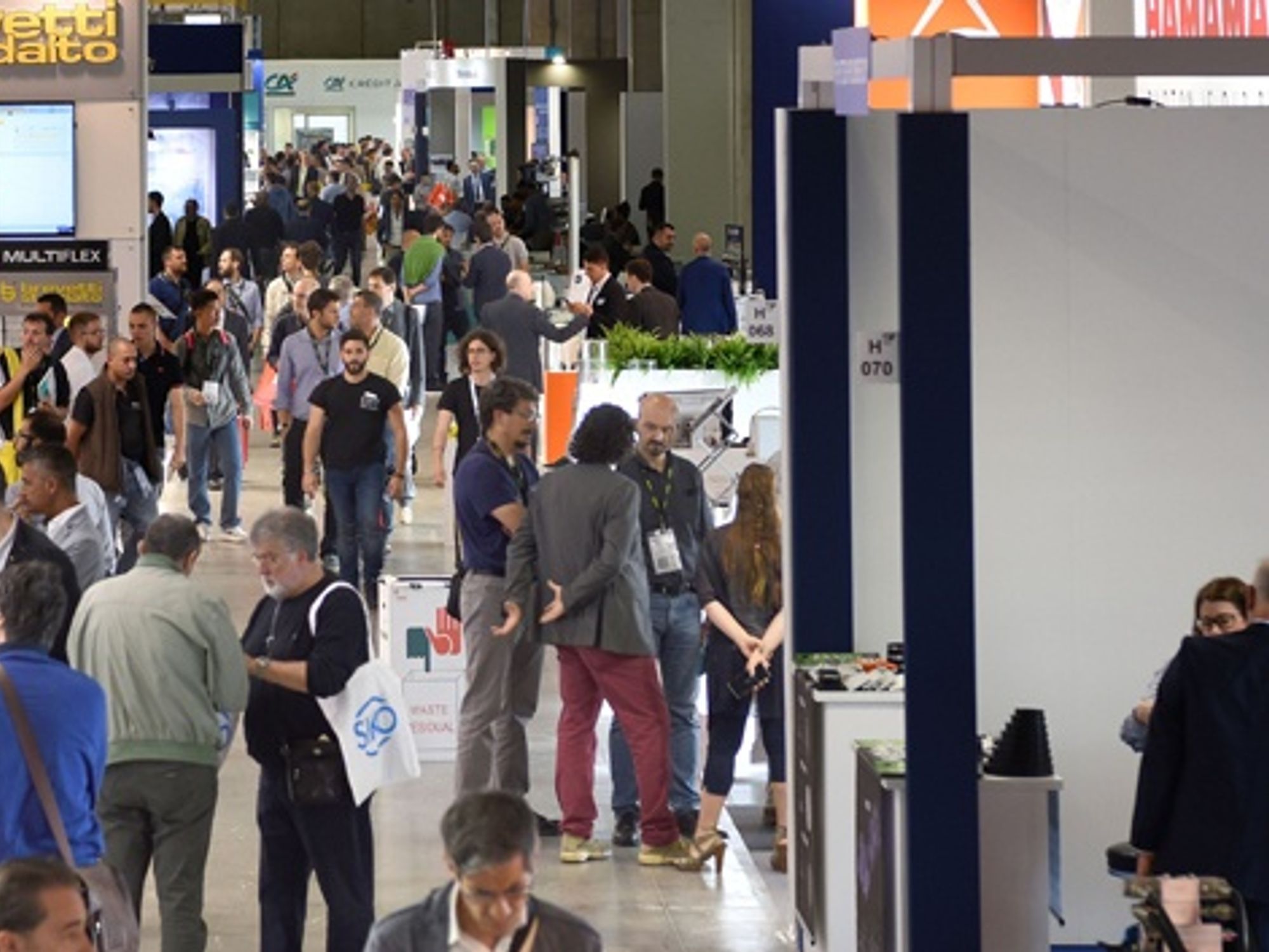 Visitors at the SPS Italia 2019