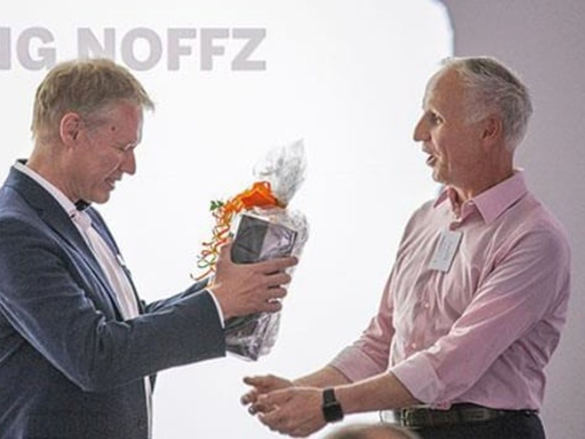 Klaus-Henning Noffz (left) and Dietmar Ley (right)