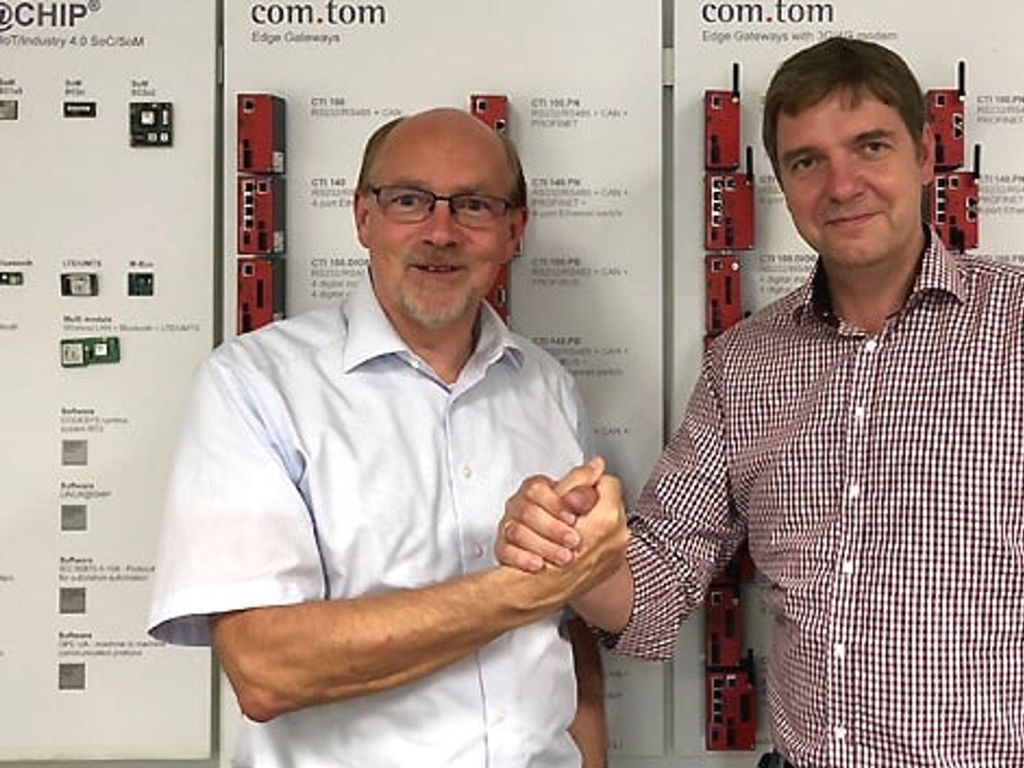 Michael Volz und Thomas Schumacher