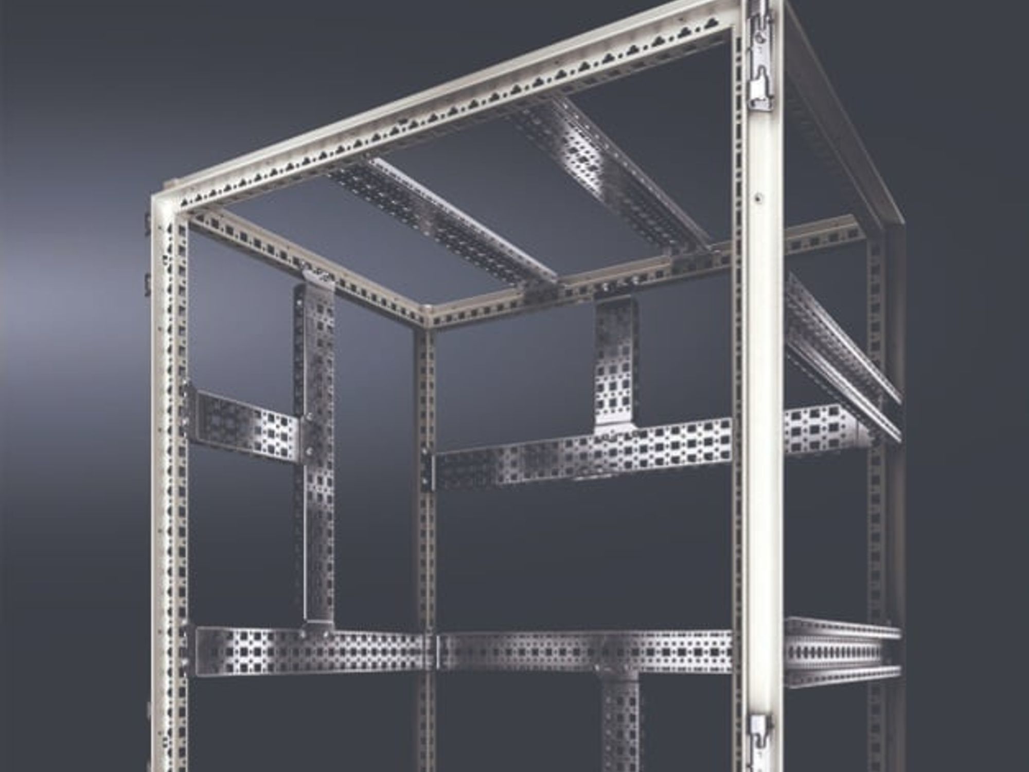 Dimensional grid of the control cabinet