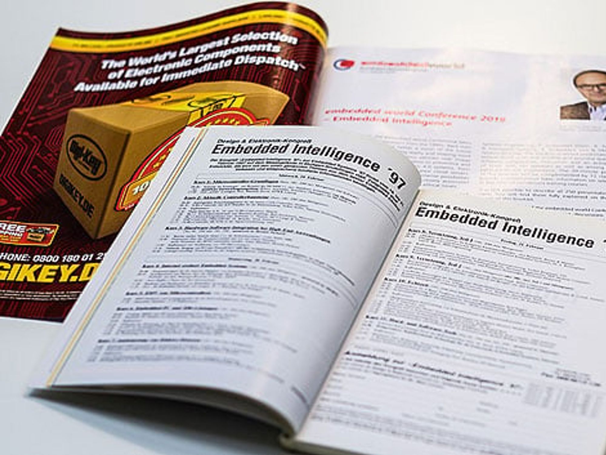 »Embedded Intelligence« war schon 1997 der Titel der Konferenz. Damals passte das Programm noch auf zwei DIN-A5-Seiten