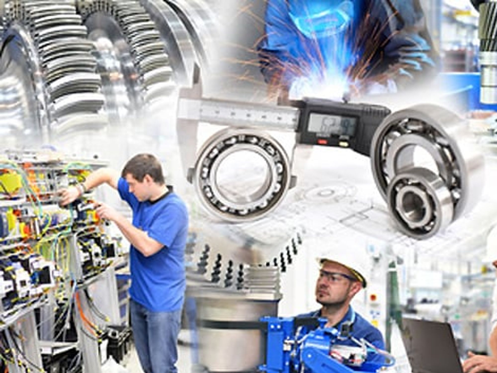 Engineers in mechanical and plant engineering