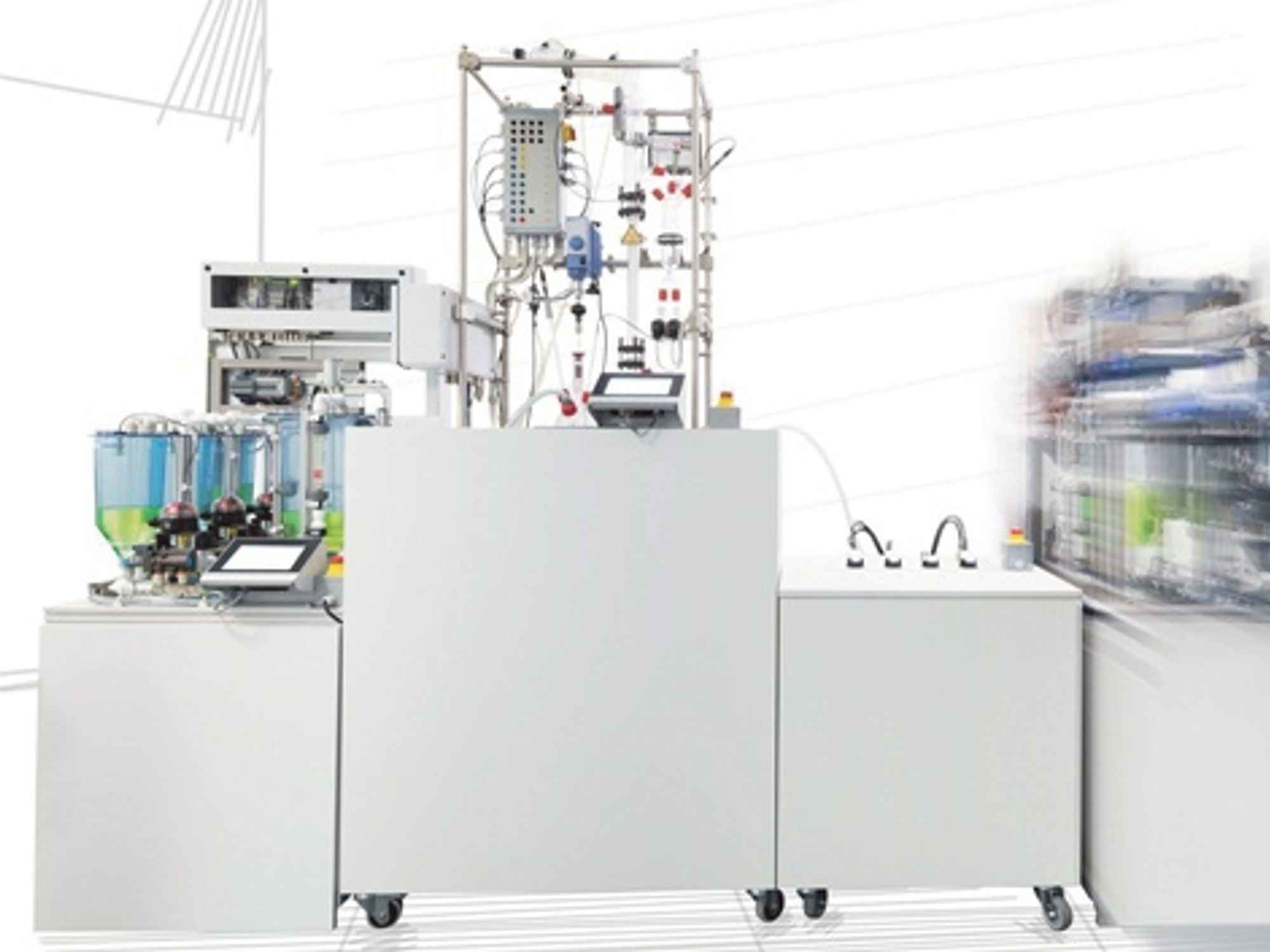 DIMA software interface between the production modules and the production control system