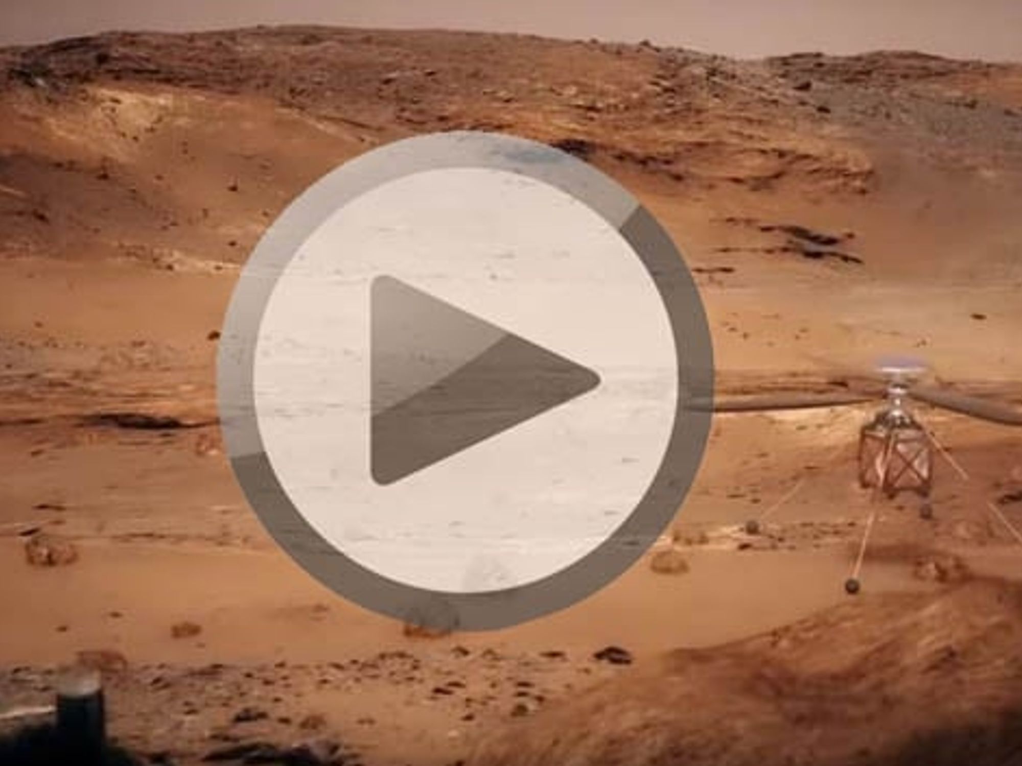 Helikopter auf dem Mars Helikopter auf dem Mars