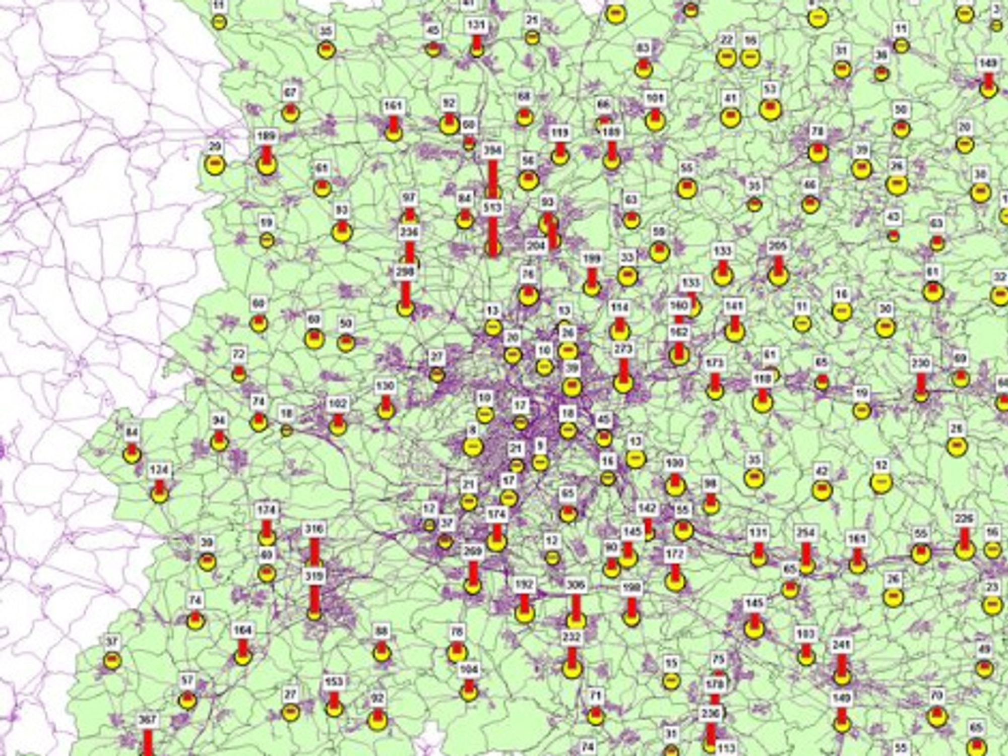 Charging infrastructure planning