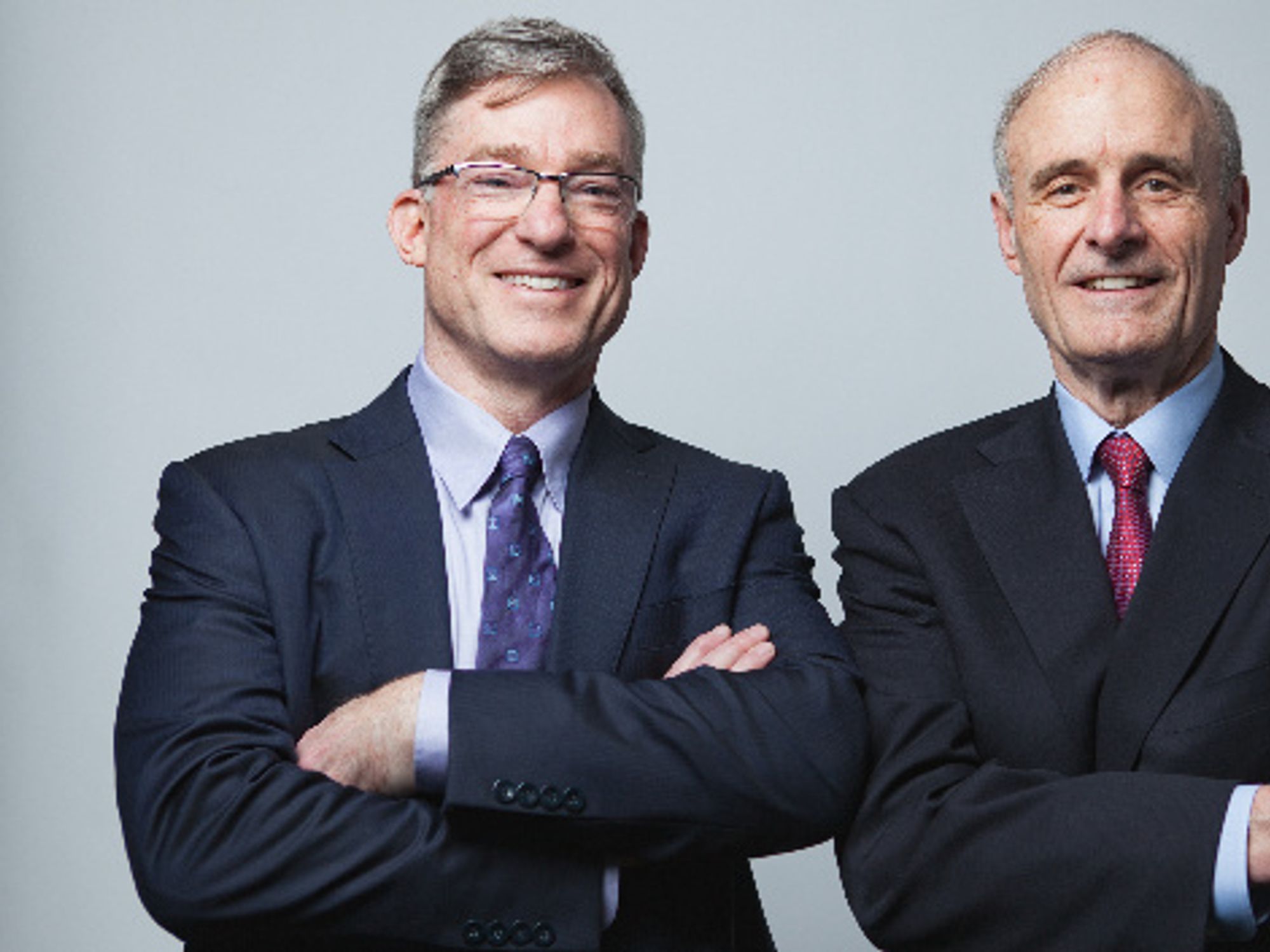 Blake Moret (left) and Keith Nosbusch