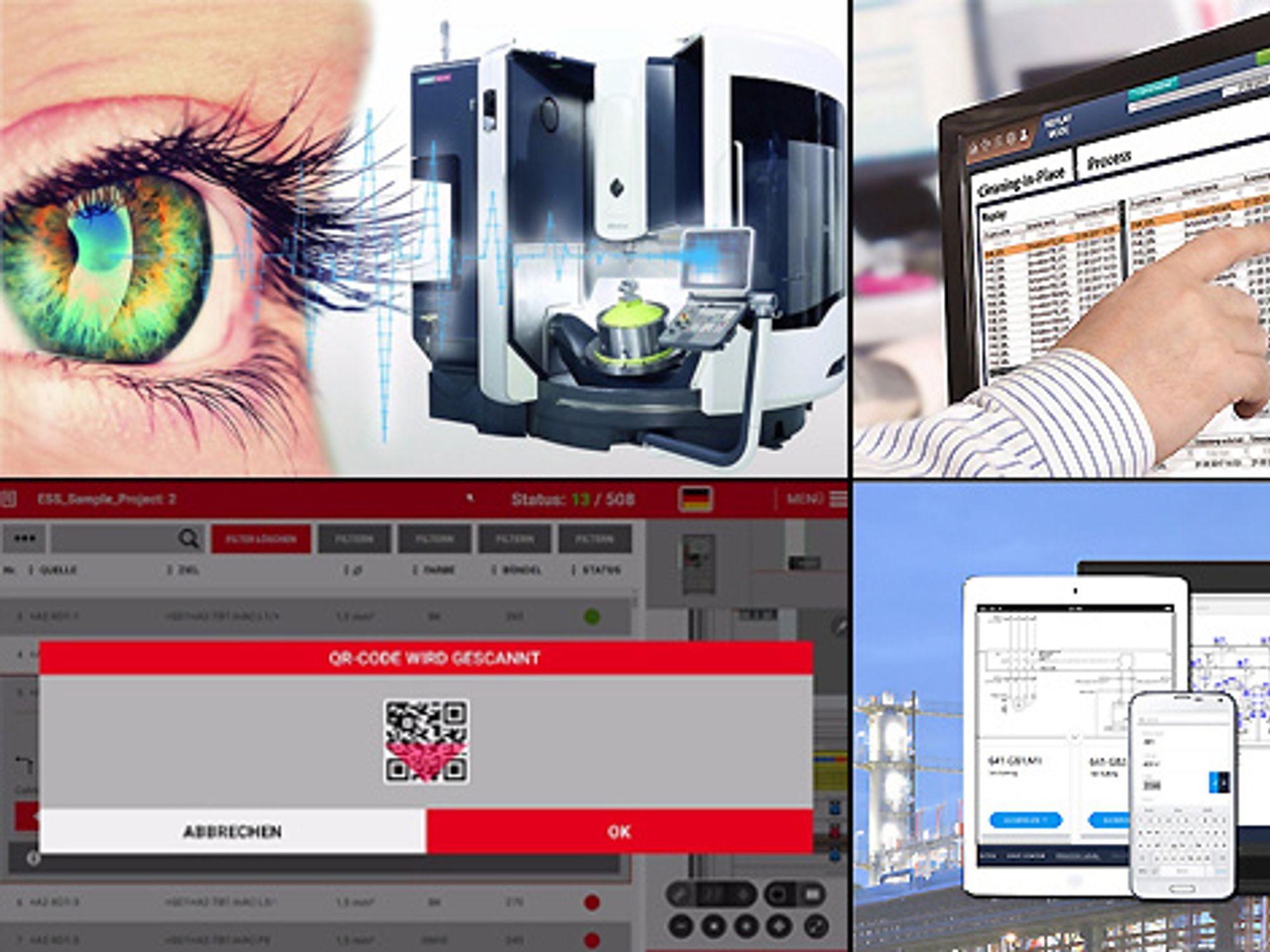 Image collage on software products