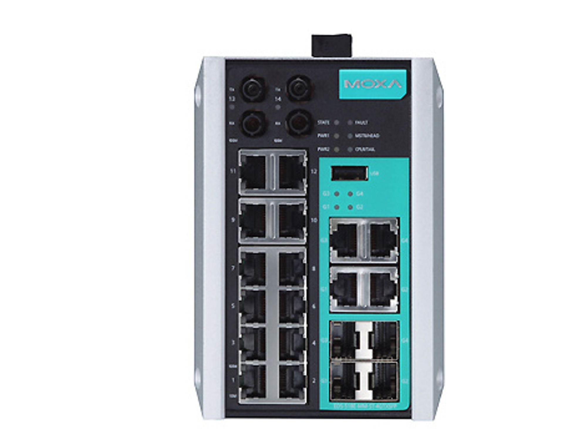 64_Hutschienen-Switches von Moxa Europe