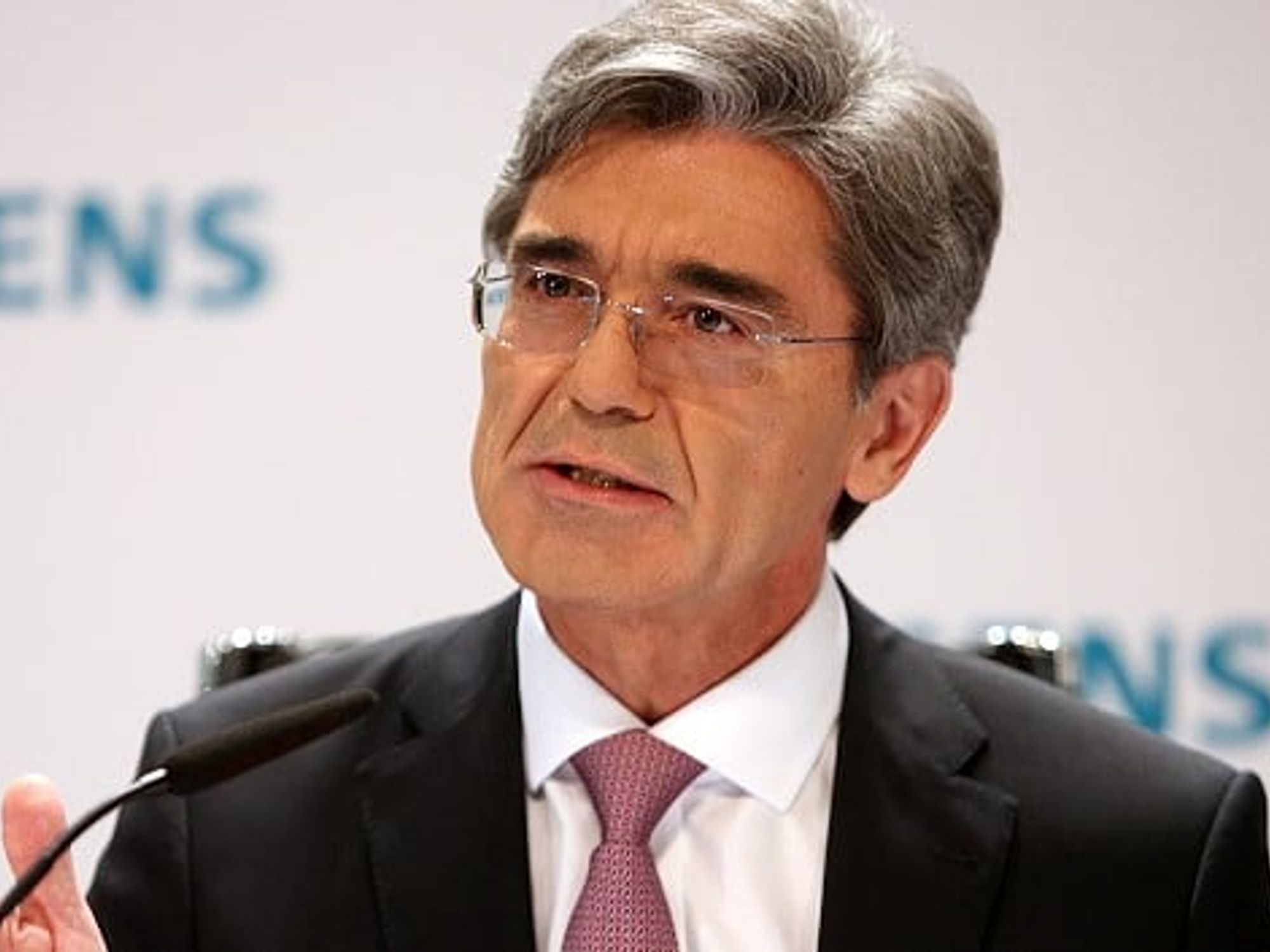 Joe Kaeser, Siemens: "In future, we will focus on growth areas along the lines of electrification, automation and digitalization."